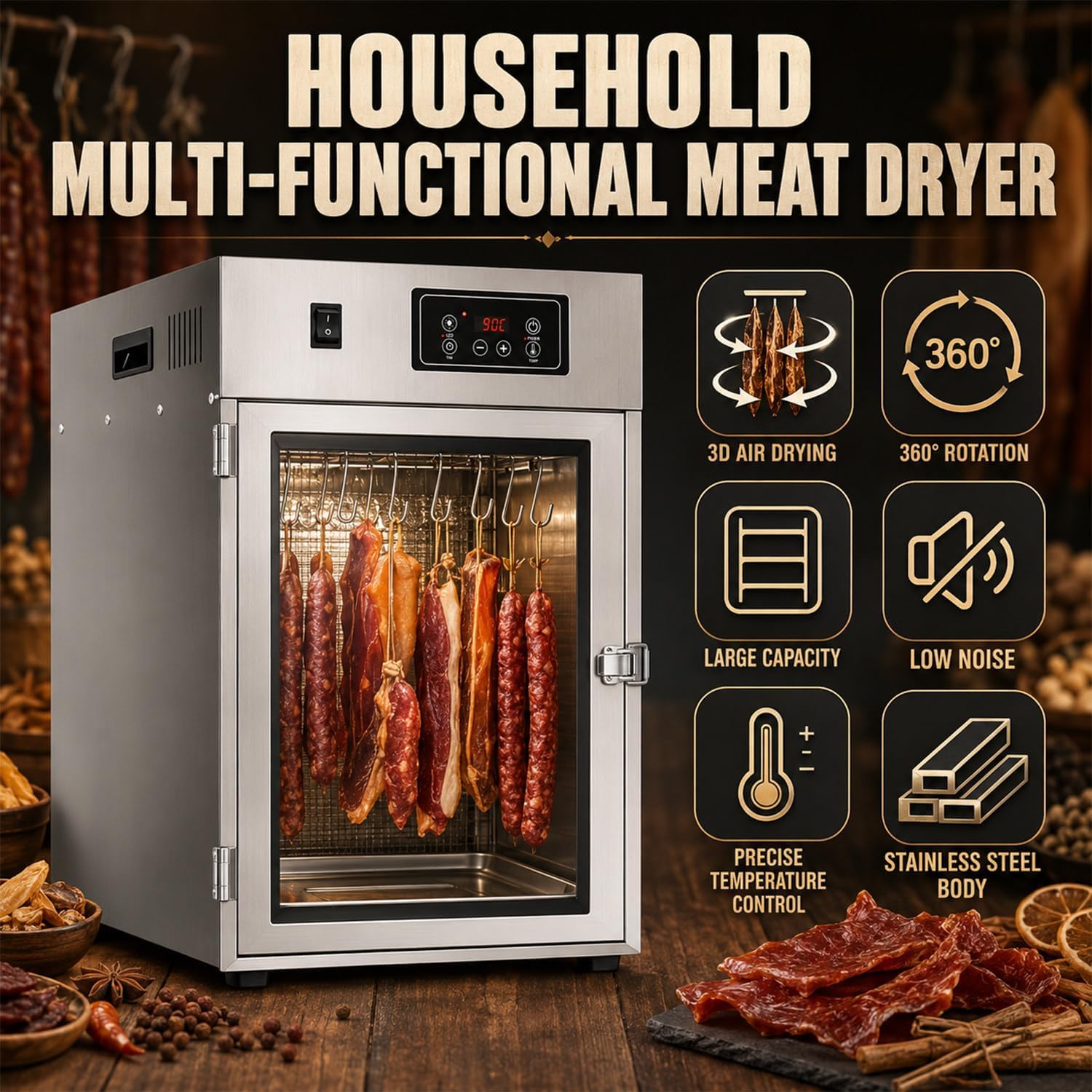 Dry AGER per Carne, Armadio per Asciugatura