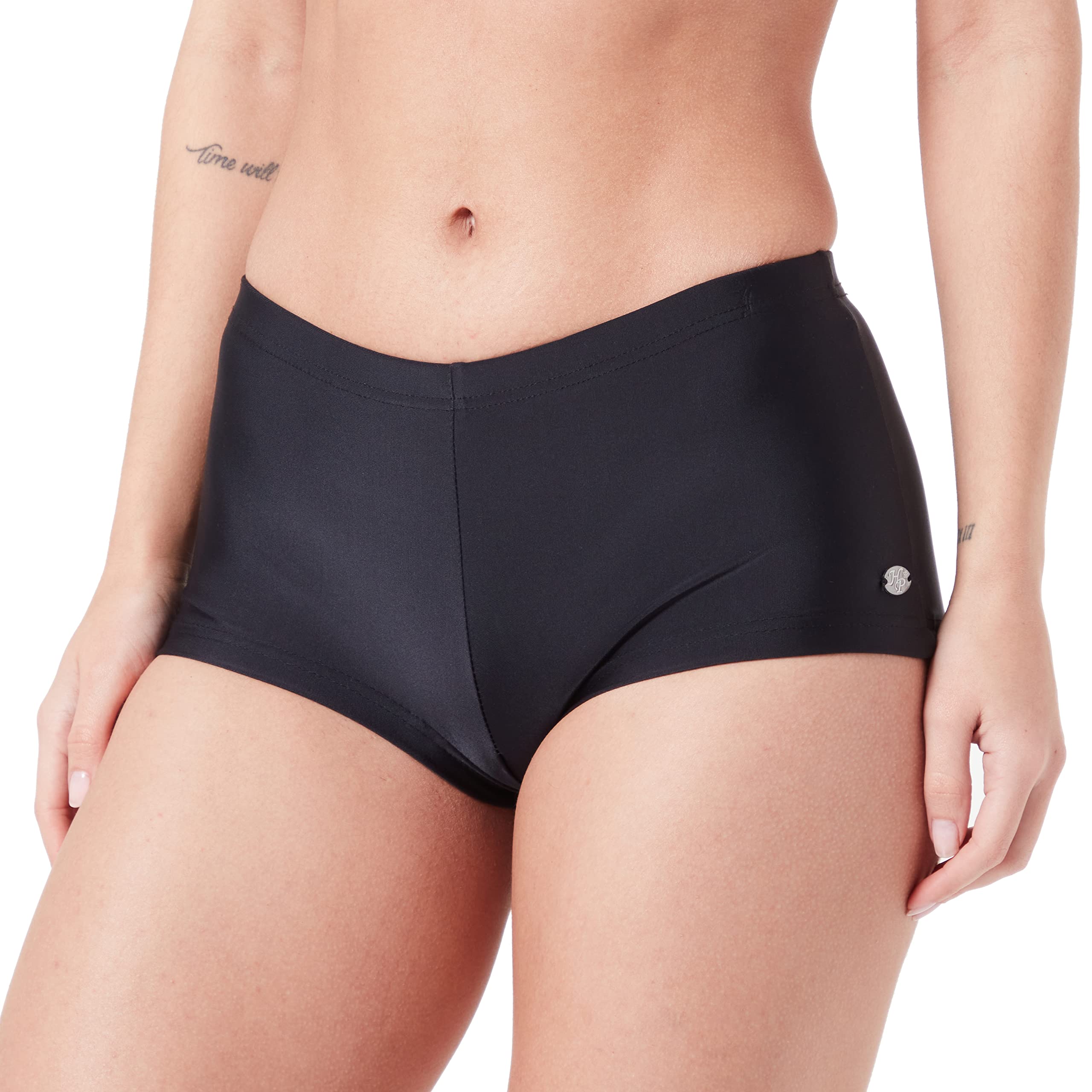 HAUTE PRESSION Women's 305 CO1 Bikini Bottoms, Noir,