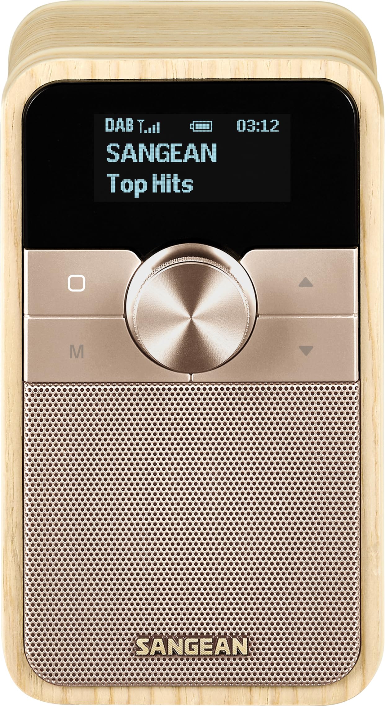 SANGEAN DDR-8 przenośne radio DAB+ z Bluetooth 5.2, obracający się