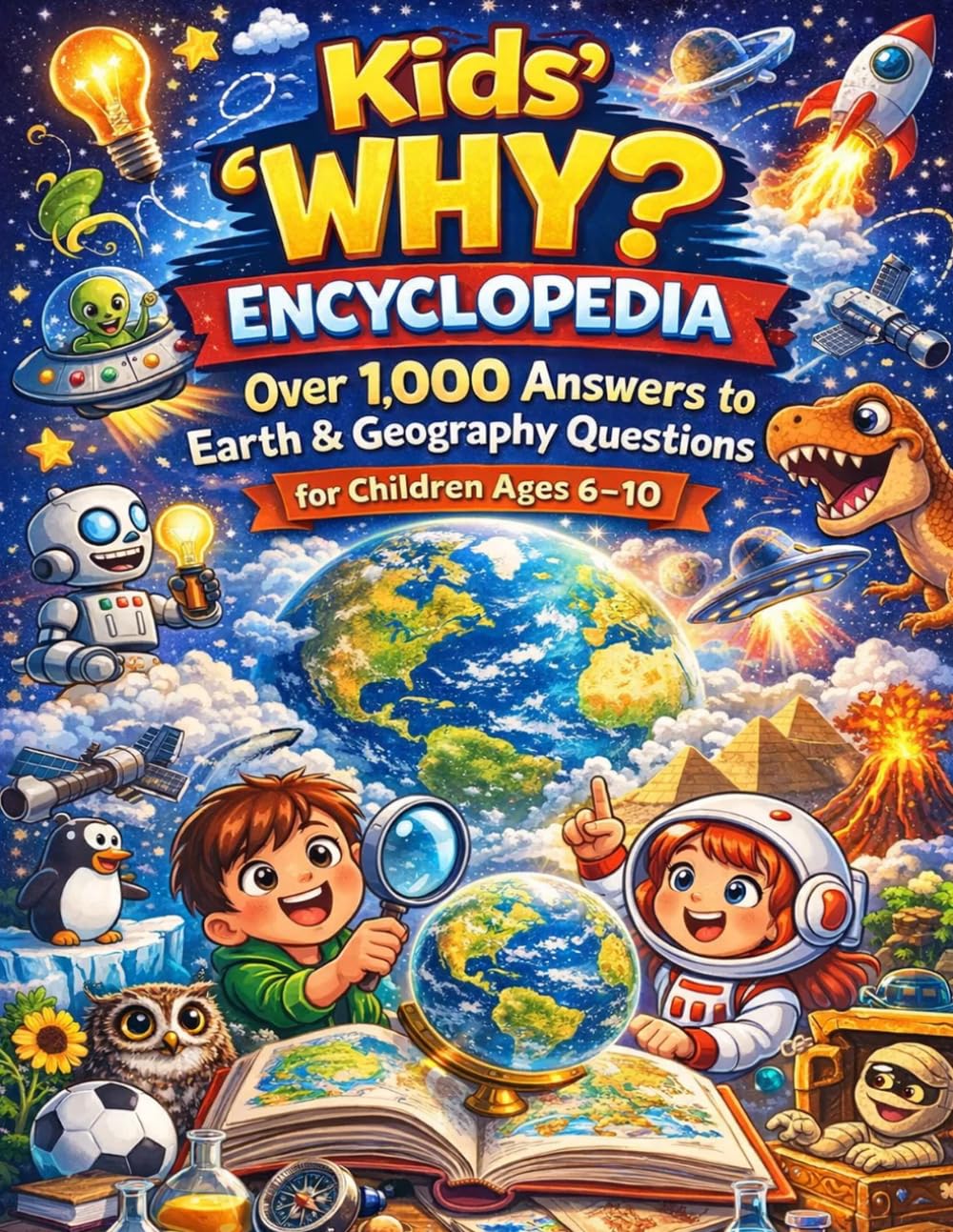 Kids’ “Why?” Encyclopedia: Over 1,000 Answers to Earth & Geography Questions for Children Ages 6–10