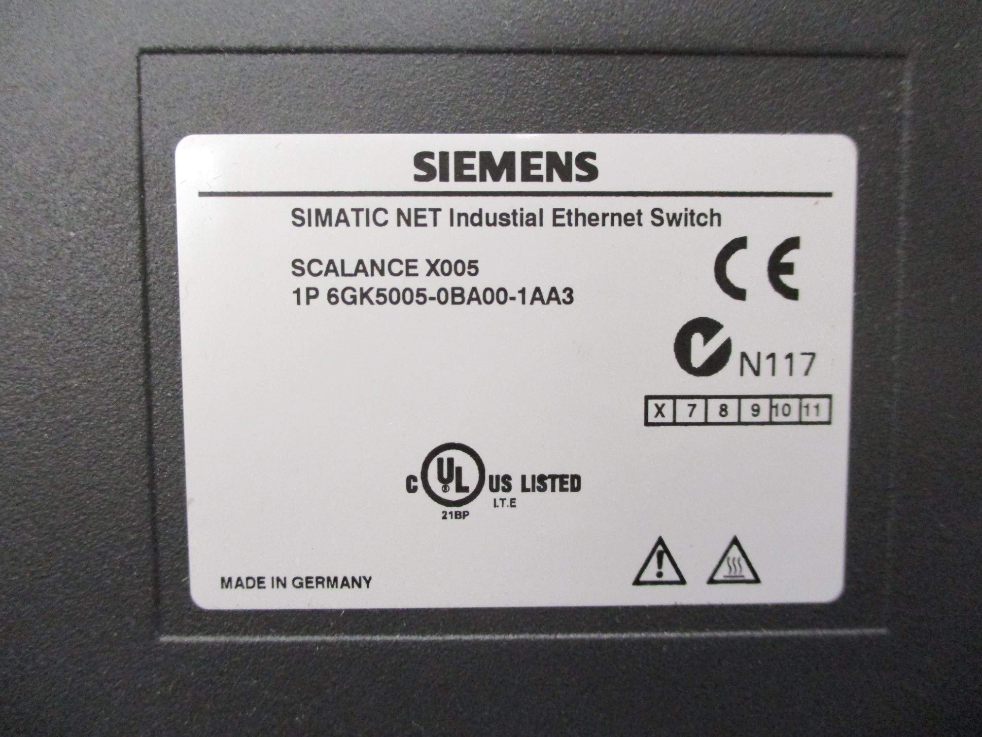 Amazon.co.jp: 6GK5005-0BA00-1AA3 SCALANCE X005 IE エントリーレベル 