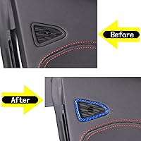 Vista 2 de CHEAYAR Adhesivo suave de fibra de carbono real 3D para puerta de automóvil, marco de altavoz, compatible con Corvette C8 Stingray Z06 Z51 2020 2021