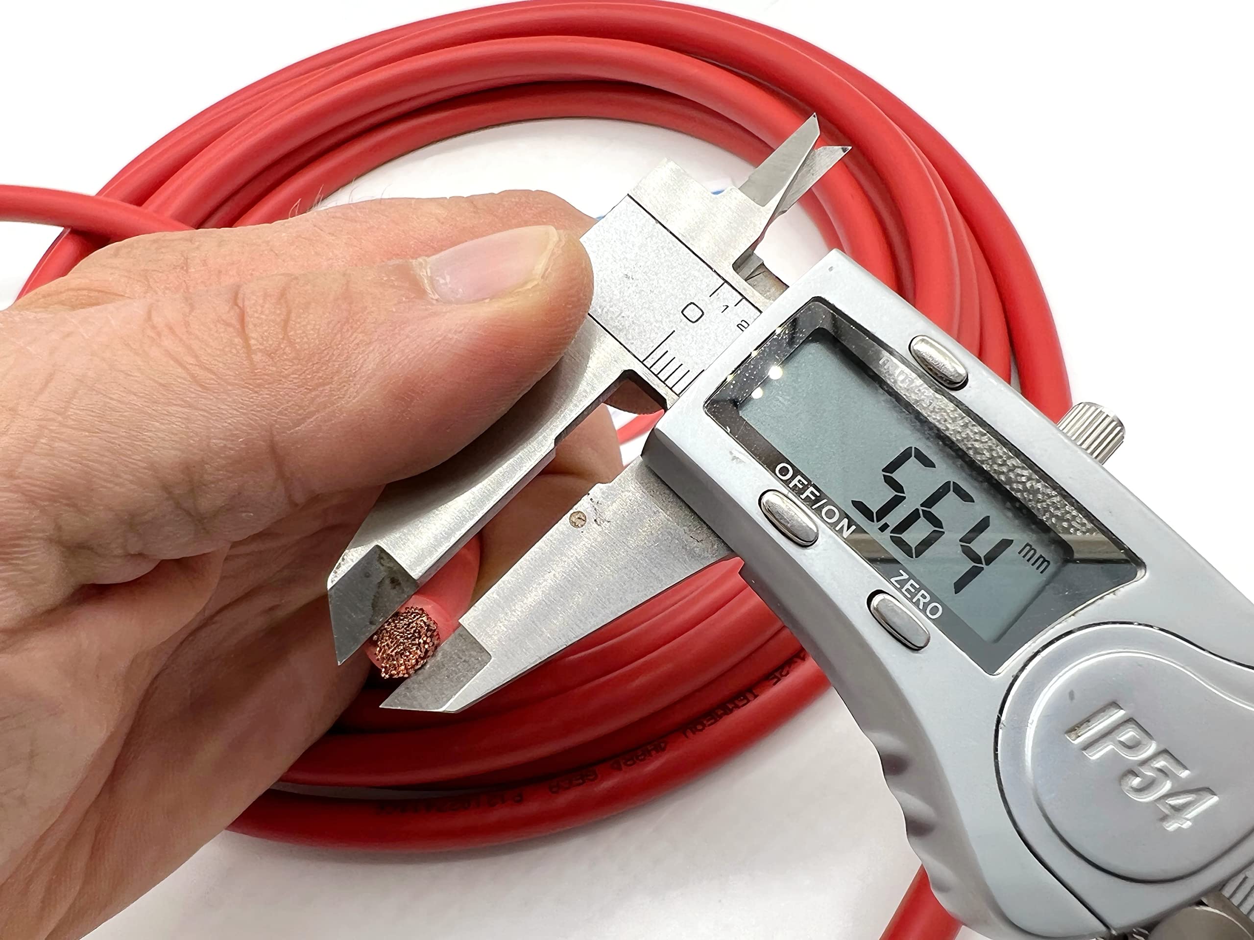 Exoda kabel akumulatora 25 mm² 5m miedź czerwony H07V-K25 elastyczny 70 sto