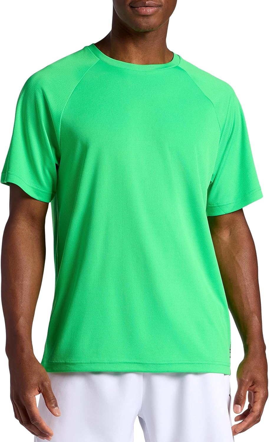 Head Mens Flex Raglan Crewneck T-Shirt, Standard Fit, Lightweight and Breathable Grid Mesh