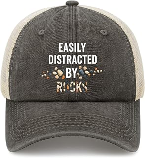 Easily Distracteds by Trains Funny Baseball Hats Cool Cap for Grandma
