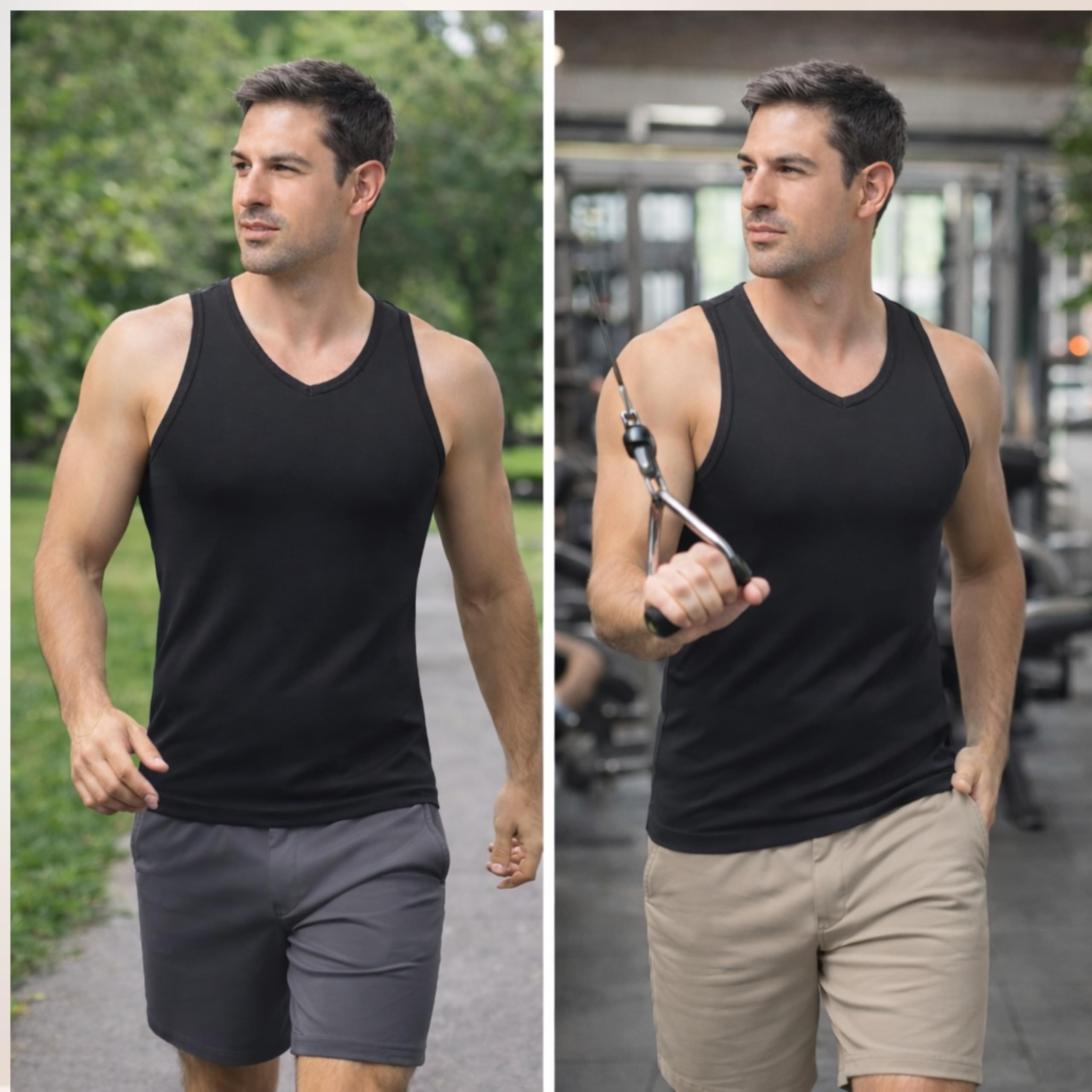 ANAISSA Camiseta Compresión Hombre con Fibra Emana Speed. Camiseta Reductora Hombre Moldea y Estiliza. Camiseta de Compresión Corrector Postural. Control Abdomen, Caderas y Espalda.