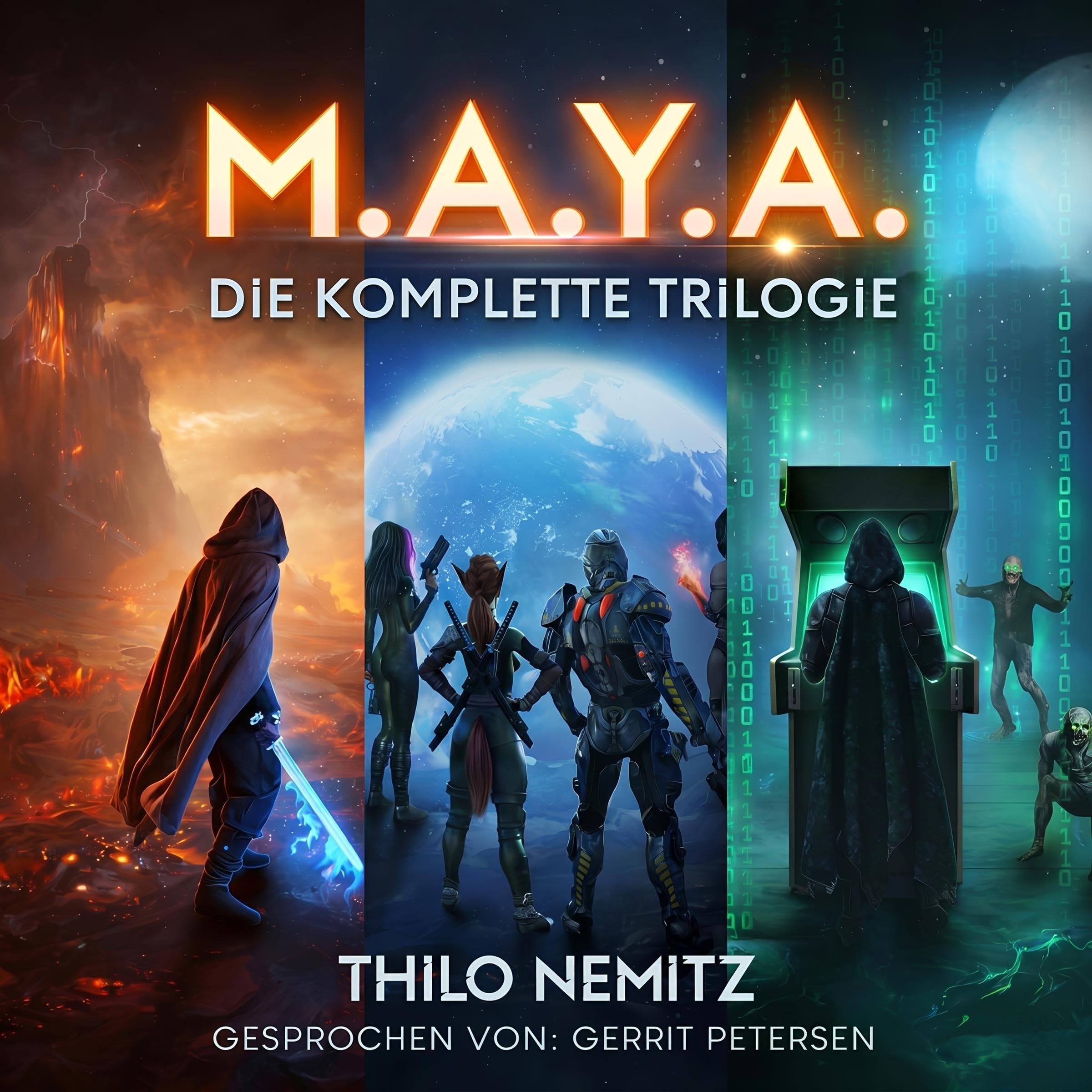 Cover art for M.A.Y.A. - Die komplette Trilogie