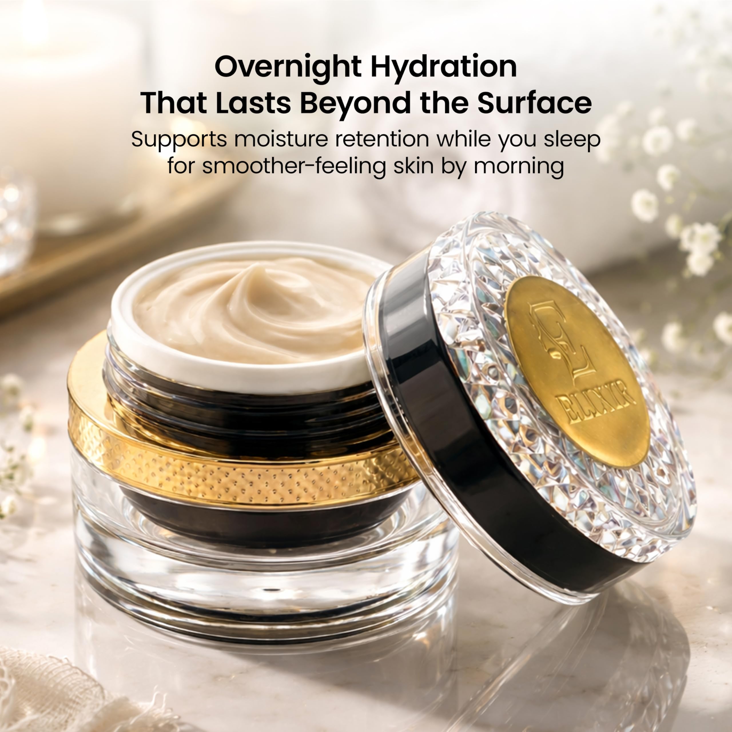 ◎SOIGNE night cream Amazon.com: Elixir Night Cream Anti-Aging Face Moisturizer – Crema