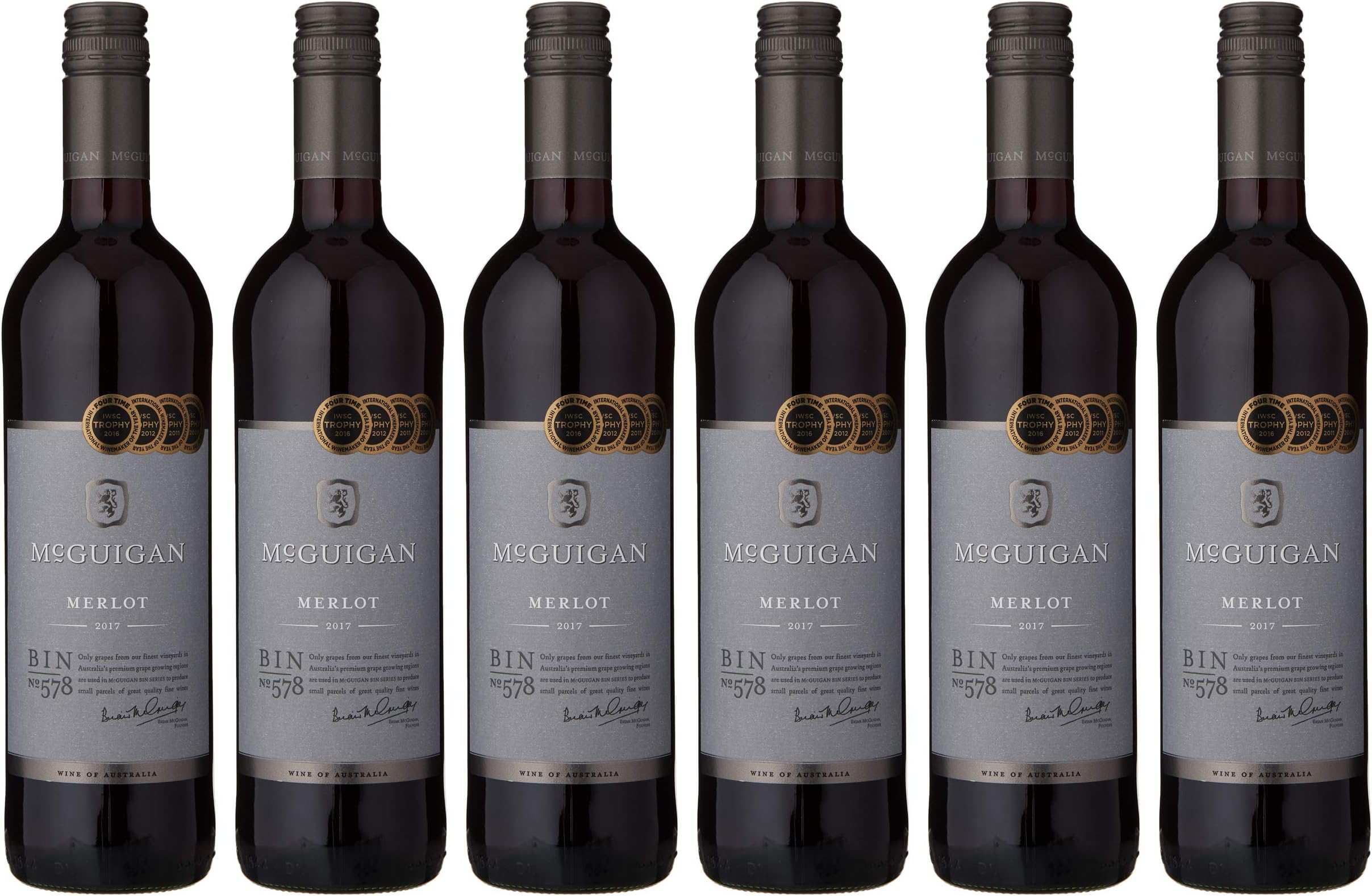 McGuigan Bin Series Merlot 75 cl (Case of 6)