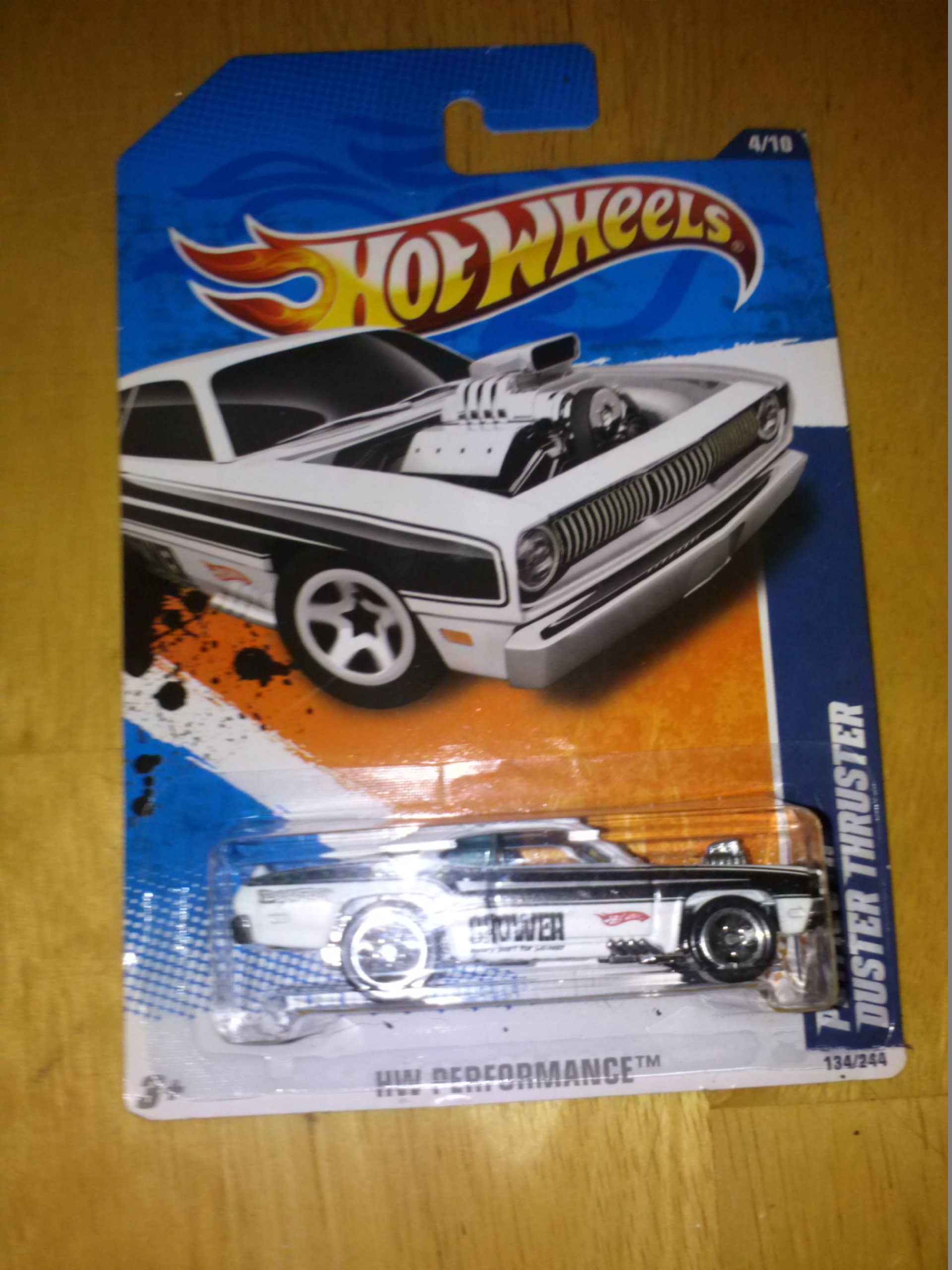 HOT WHEELS 2011 HW PERFORMANCE PLYMOUTH THRUSTER DUSTER