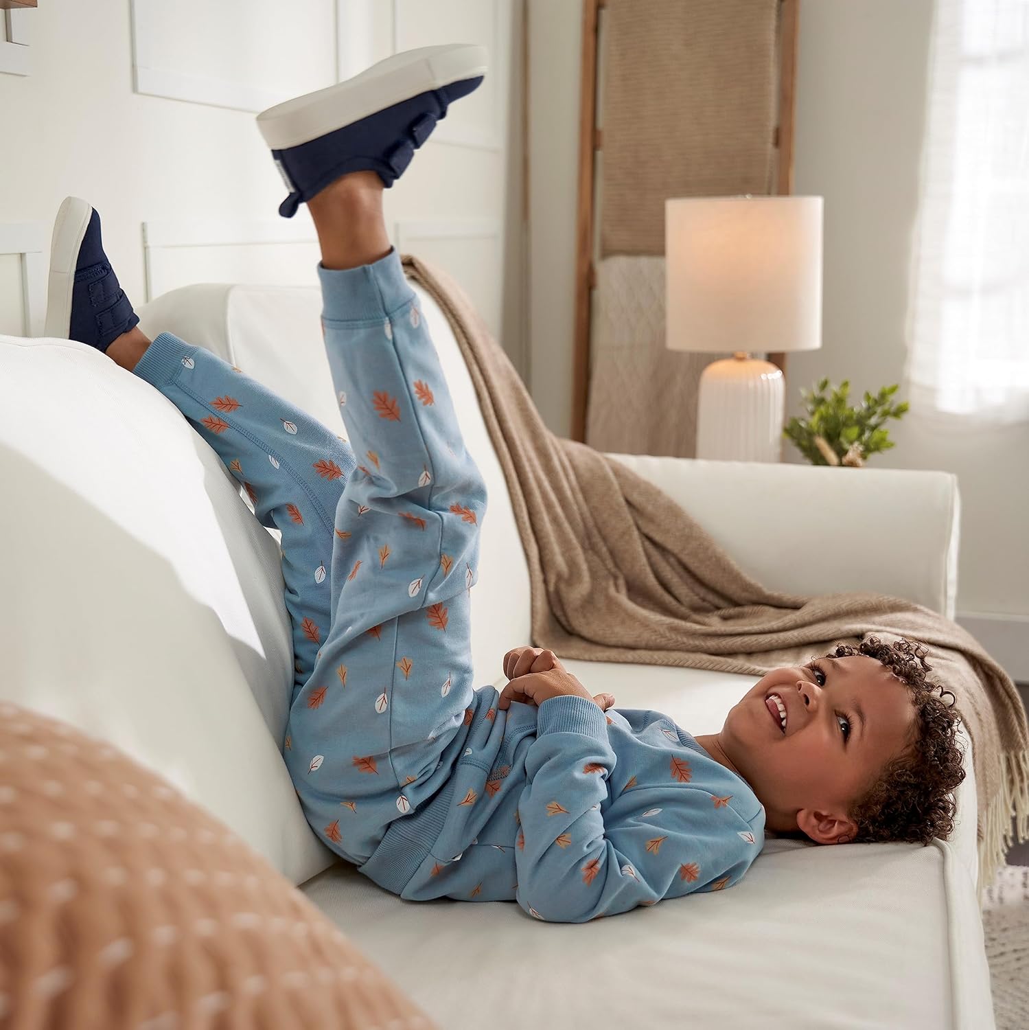 Gerber baby-boys Baby Boys Toddler 2-piece Fleece Sweatshirt and Jogger Set - Image 2