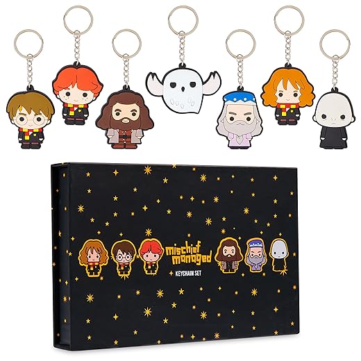 Lot De 5 Mini Figurines porte-clés Harry Potter