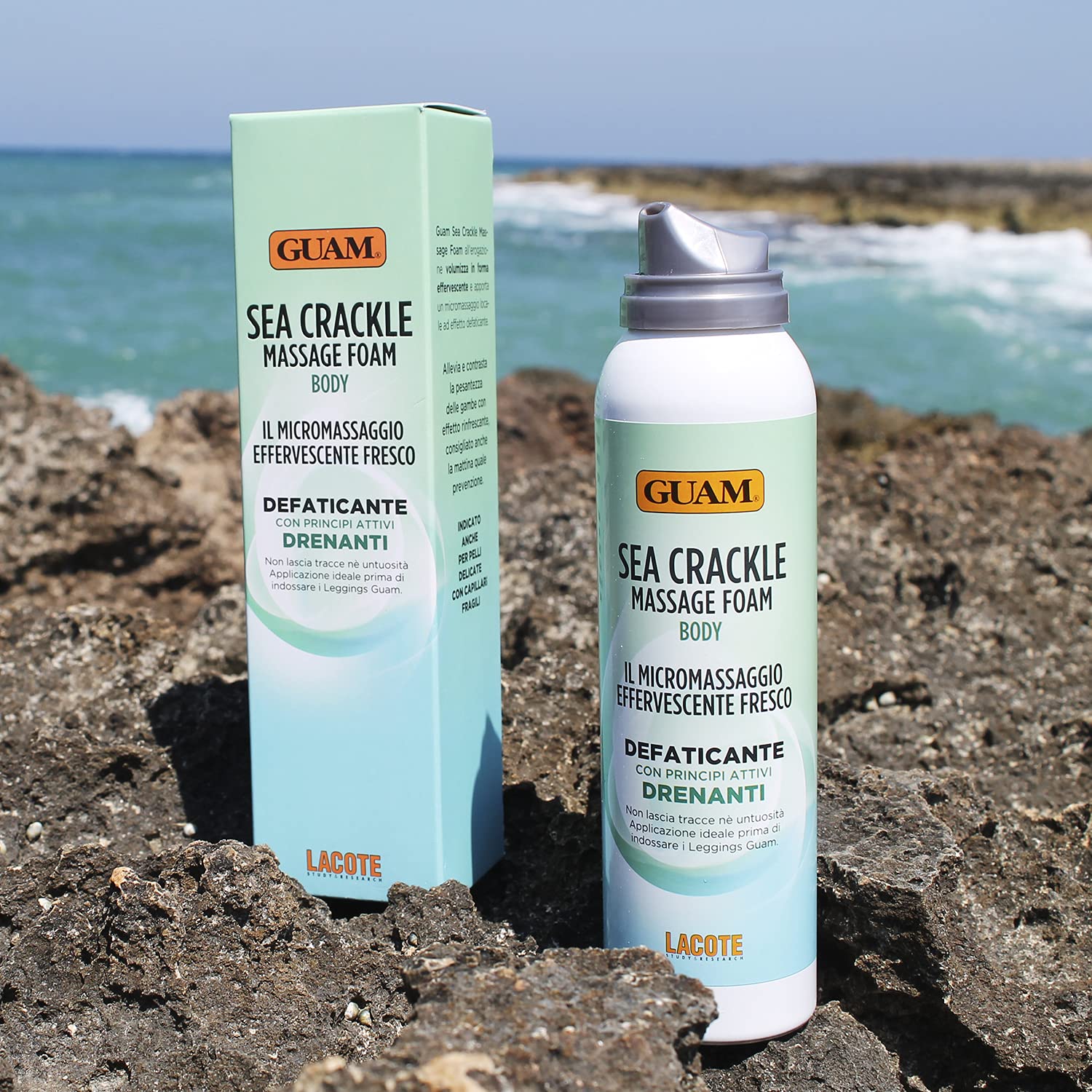 Guam Sea Crackle Espuma Decantadora por Piernas 150 ml