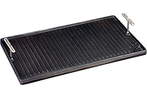 Camp Chef Reversible Griddle: Versatile Cast Iron Griddle for Outdoor Cooking Adventures