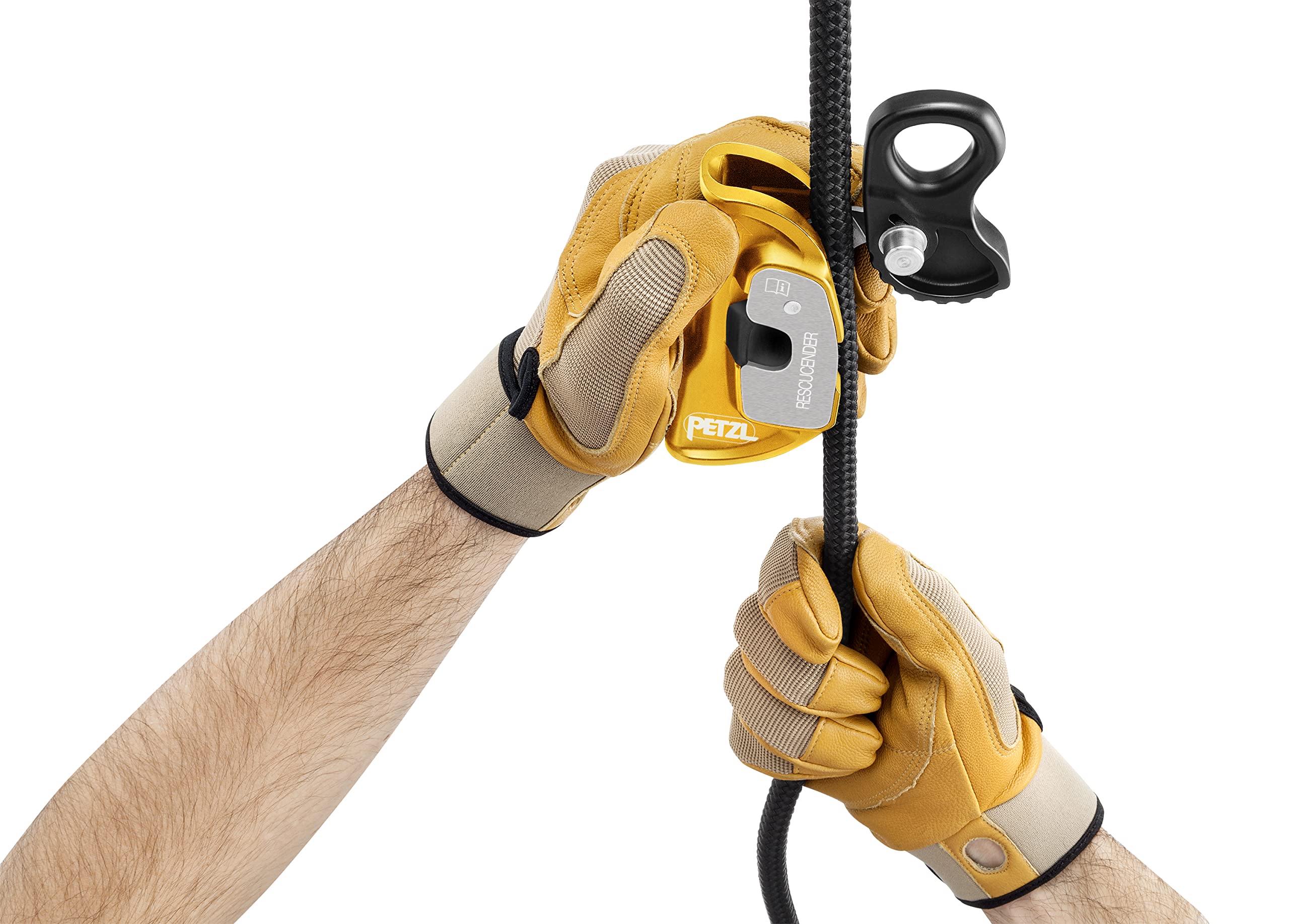 Petzl, Rescuecender, giallo, B50A