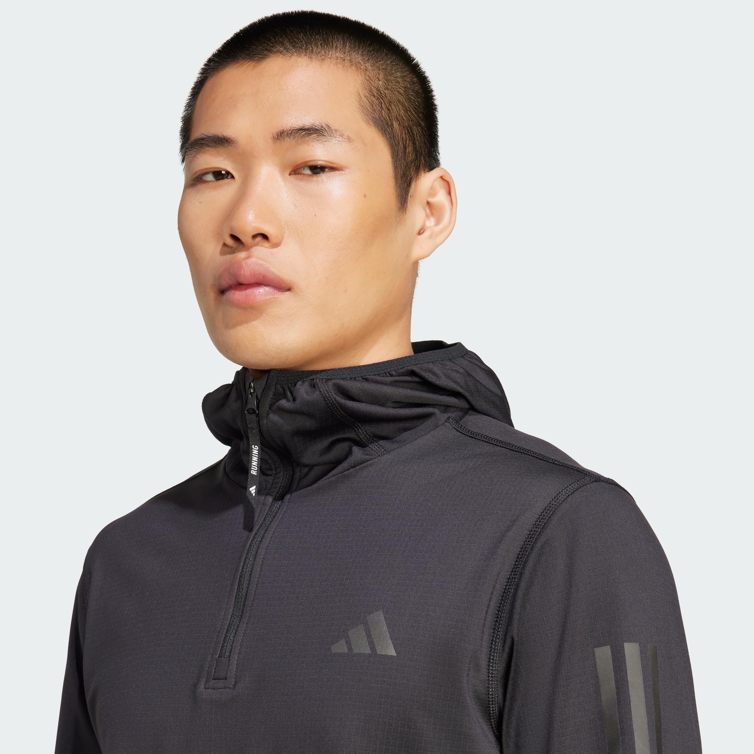 adidas Men's Own The Run Hoodie Winterfest Reißverschluss bis zur Brust