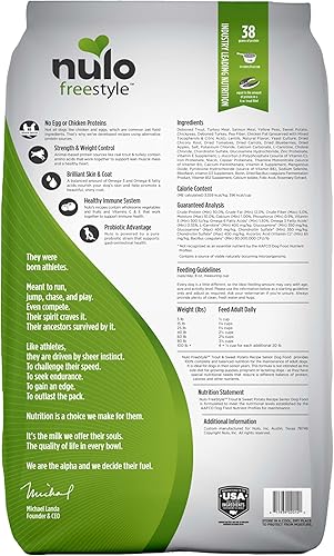 Miniatura 10 de Nulo Alimento seco para perros Senior  Kibble sin granos con glucosamina y condroitina