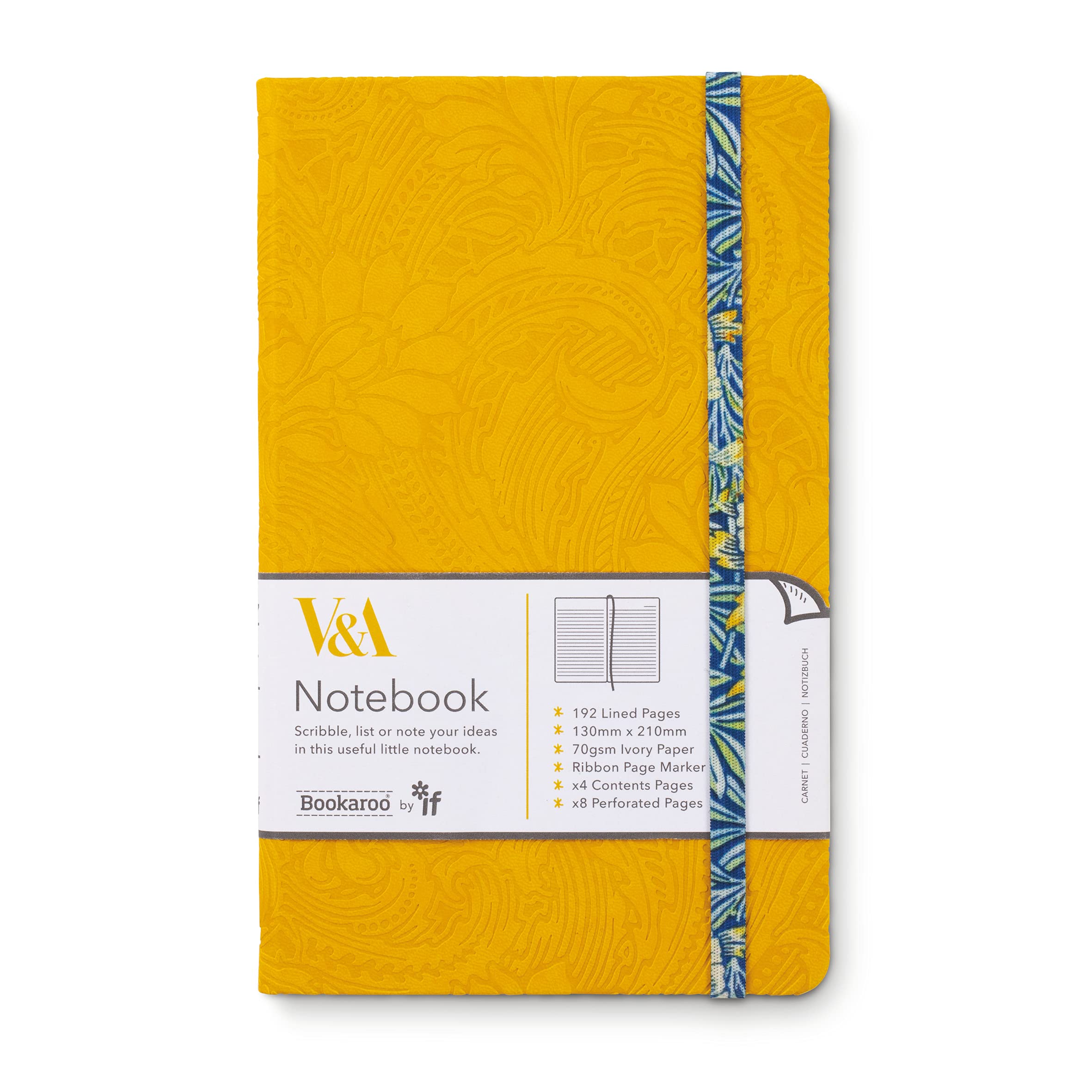 V & A Bookaroo A5 Harry Potter   Morris Tulip & Willow (General merchandise)