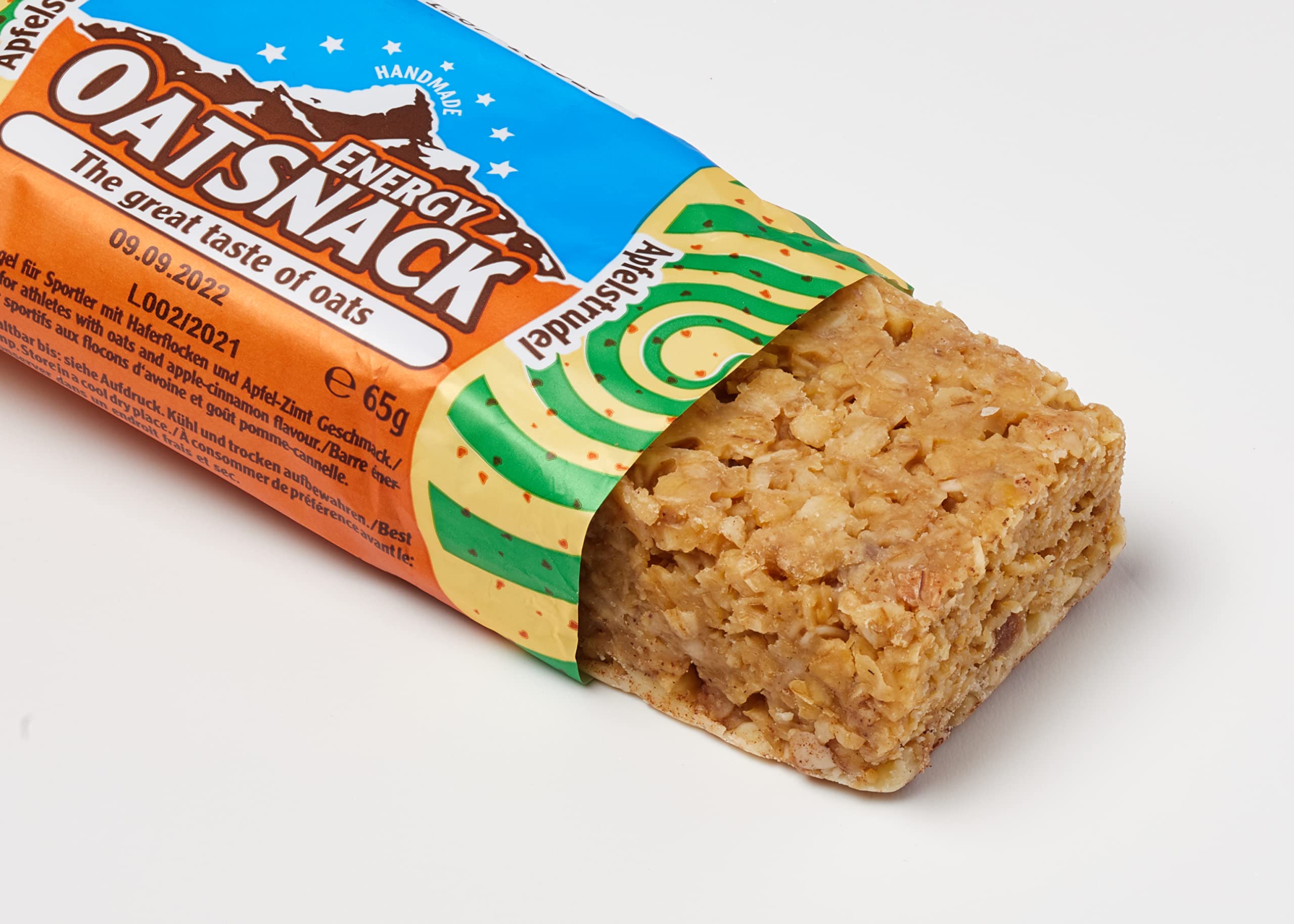 Energy OatSnack Riegel - MIX Box - Haferflocken Kohlenhydrat Riegel, von Hand gemacht, 15 Riegel (980 g)