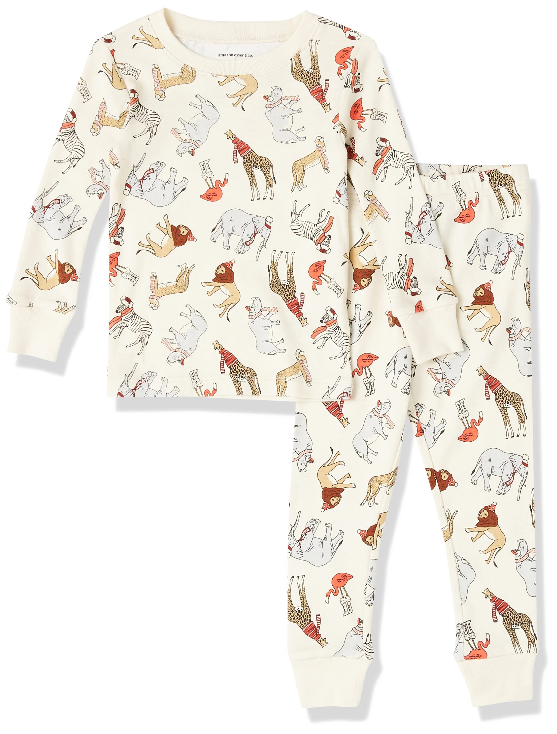 Amazon Essentials Unisex Baby Snug-Fit Cotton Pyjama Sleepwear Sets — view 25