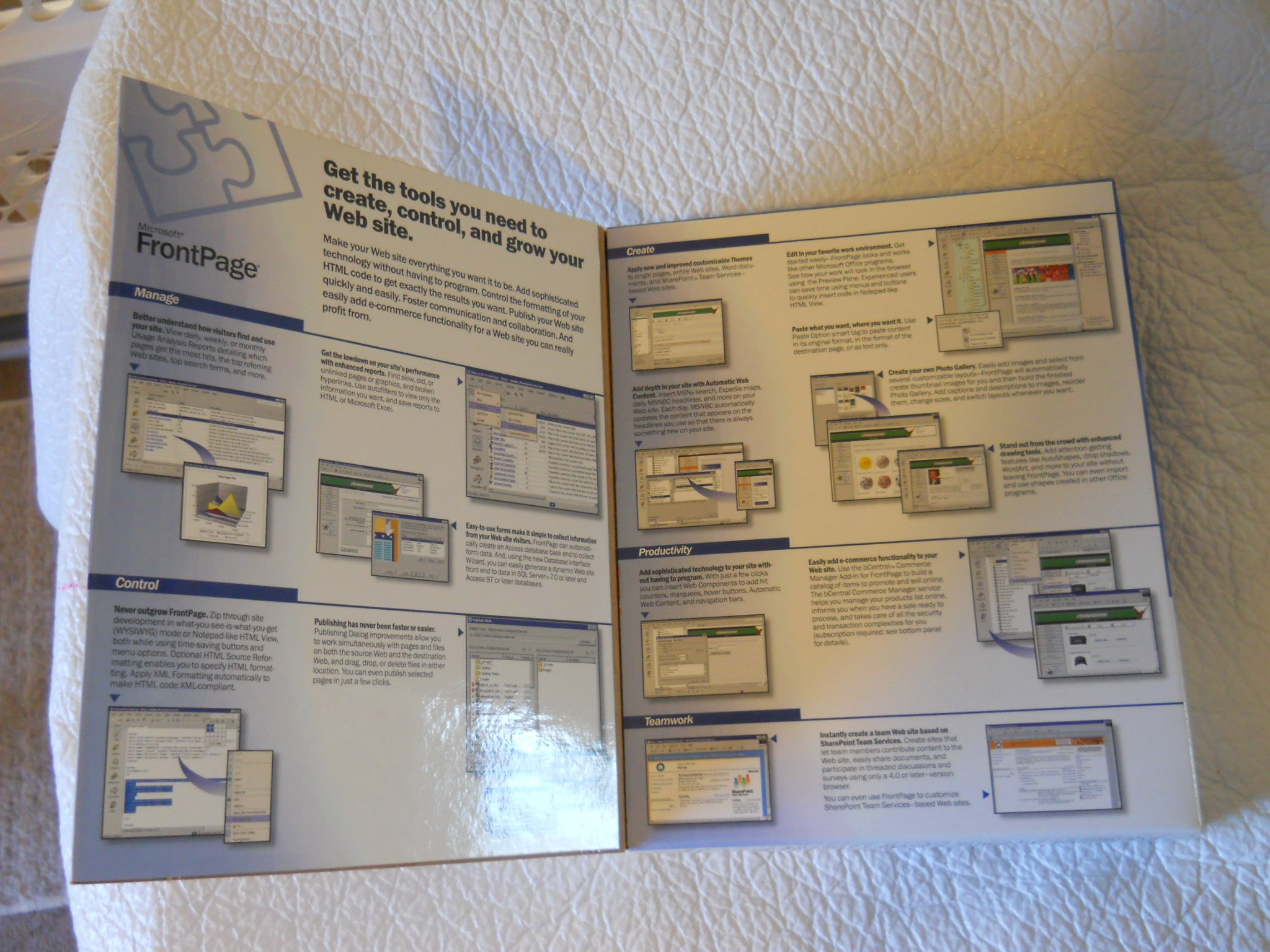 Microsoft Frontpage Center Page Buy Microsoft FrontPage 2002 [OLD