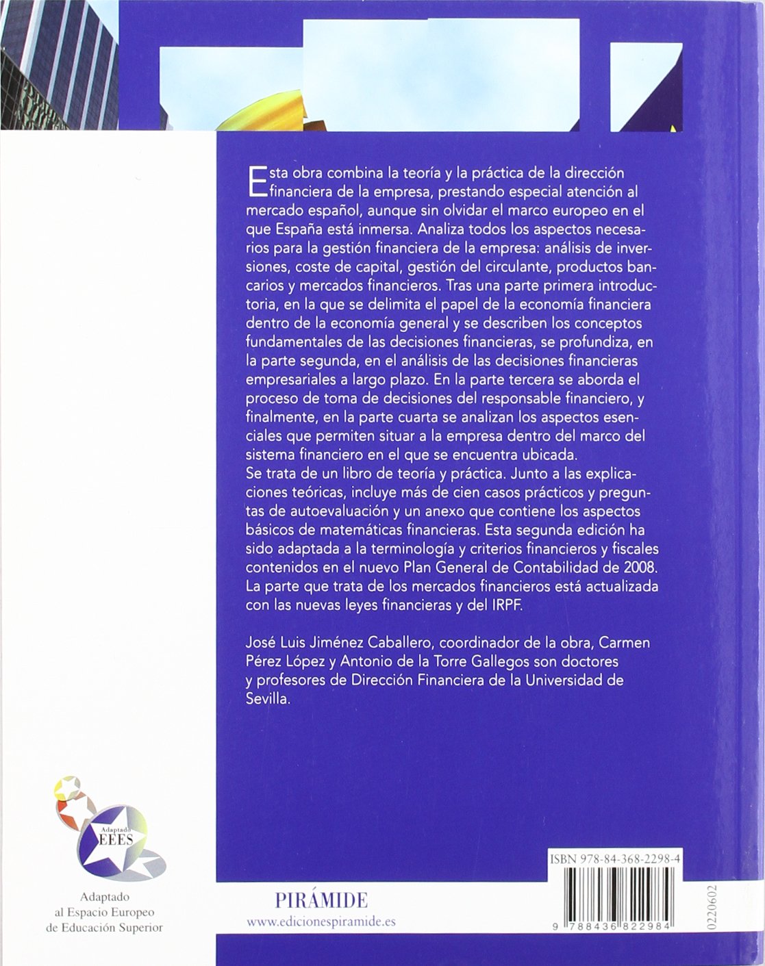 Dirección financiera de la empresa: Teoría y práctica (Economía y Empresa)