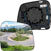 Vista 1 de Espejo lateral del pasajero de repuesto para Jeep Grand Cherokee 2011-2020, para Dodge Durango 2014-2019 - Espejo retrovisor lateral derecho