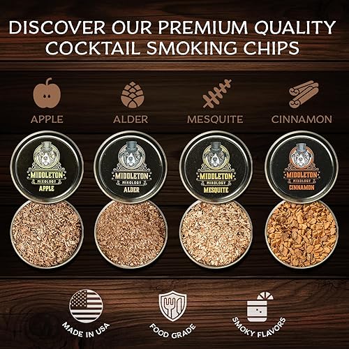 Miniatura 4 de SmokeTop Kit y astillas de madera de aliso, manzana, canela y mezquite