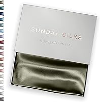 Vista 42 de FUNDA DE ALMOHADA DE SEDA DE MORERA 100% SUNDAYSILKS™, Fundas de almohada de seda para cabello y piel, Superior a la funda de almohada de satén