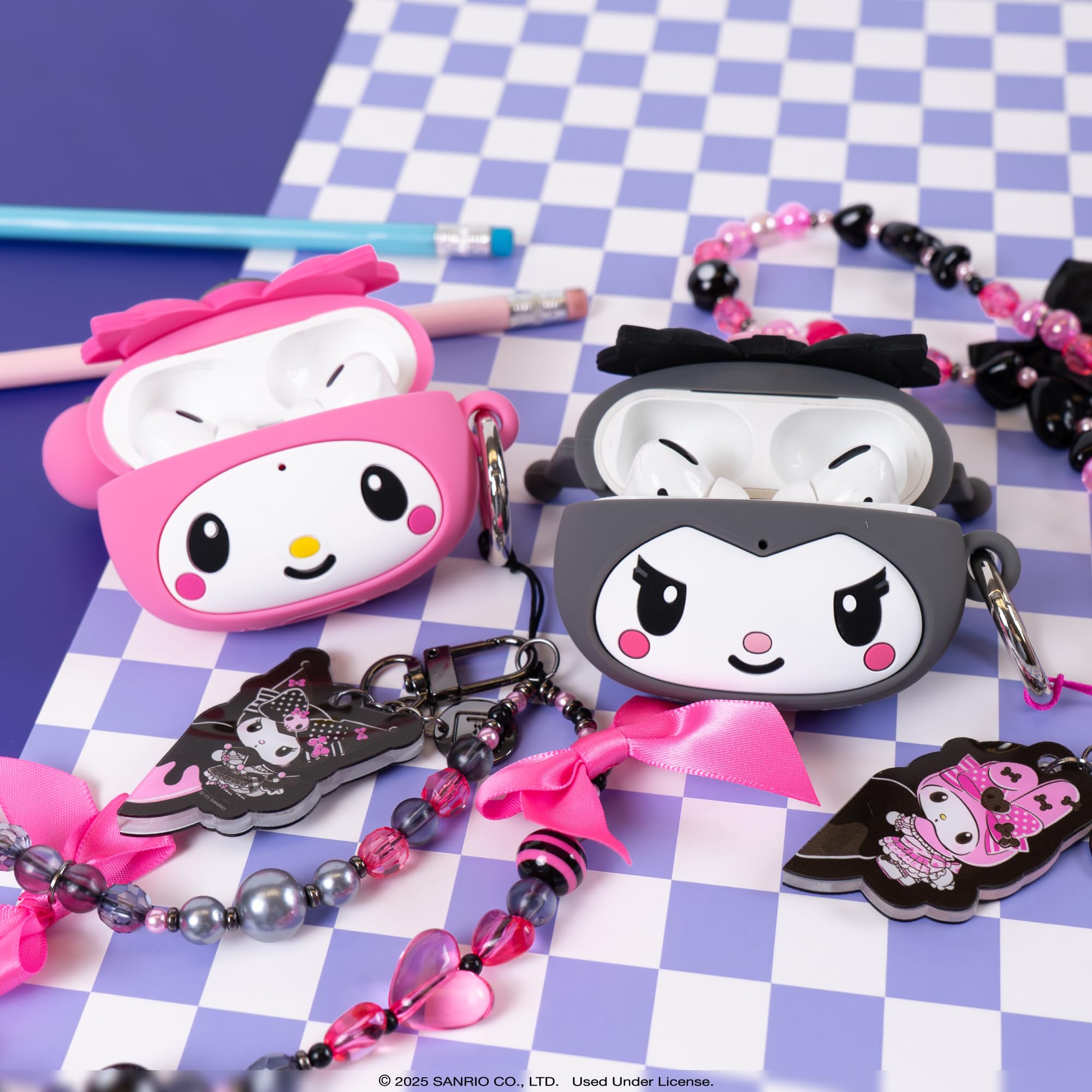 kuromi様order ふわり髪飾り♡ 顎紐取り外し可能♡イヤリング込み Amazon.com: iFace My Melody 50th and Kuromi 20th Anniversary Case