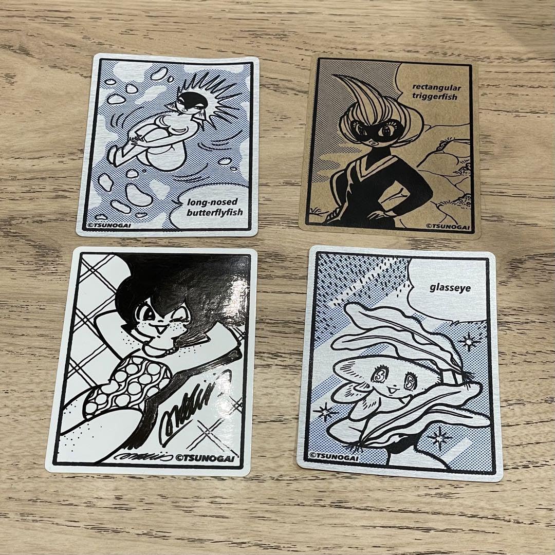 QPの絵画(直筆ステッカー) QPの絵画(直筆ステッカー) QPの絵画(直筆ステッカー)