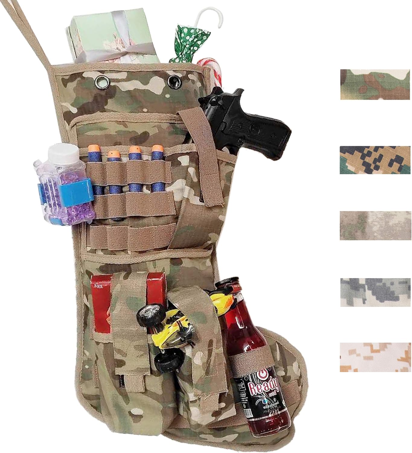 Beyond Your Thoughts New Tactical Christmas Stockings US Military with MOLLE Gear bing