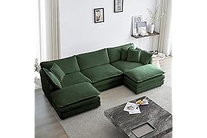 GNIXUU U-shaped Sectional Sofa