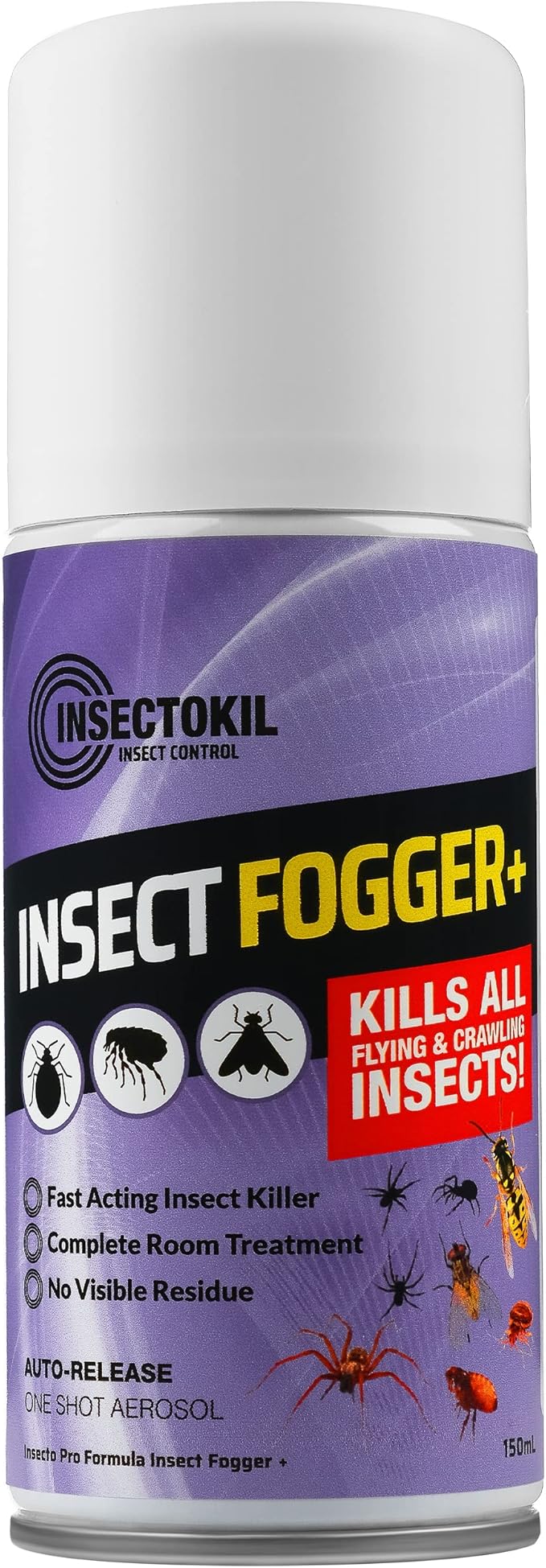 InsectoKil Insect Killer One Shot Insect Fogger Professional Strength Automatic Release Fogger