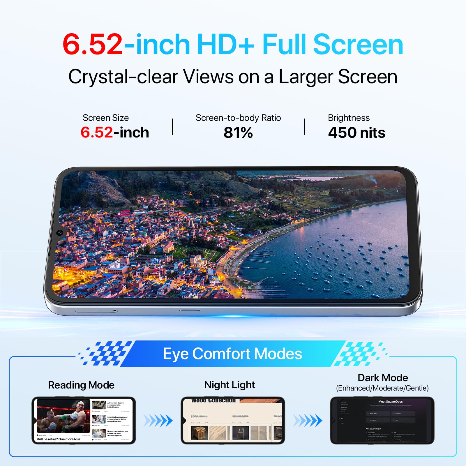 Amazon.com: UMIDIGI Teléfono celular desbloqueado G1 MAX Dual Sim
