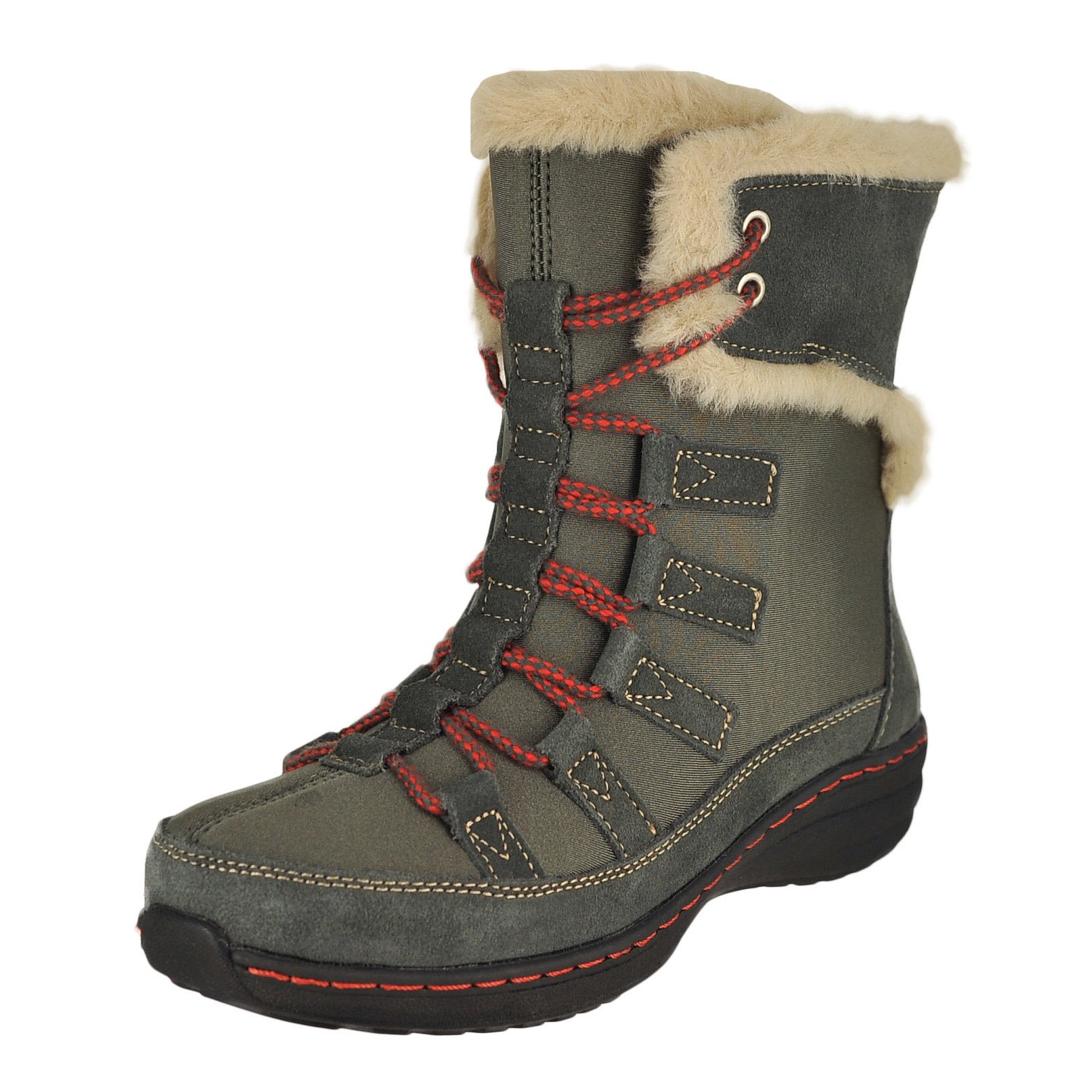 GREYBERRY Short Lace UP Boot