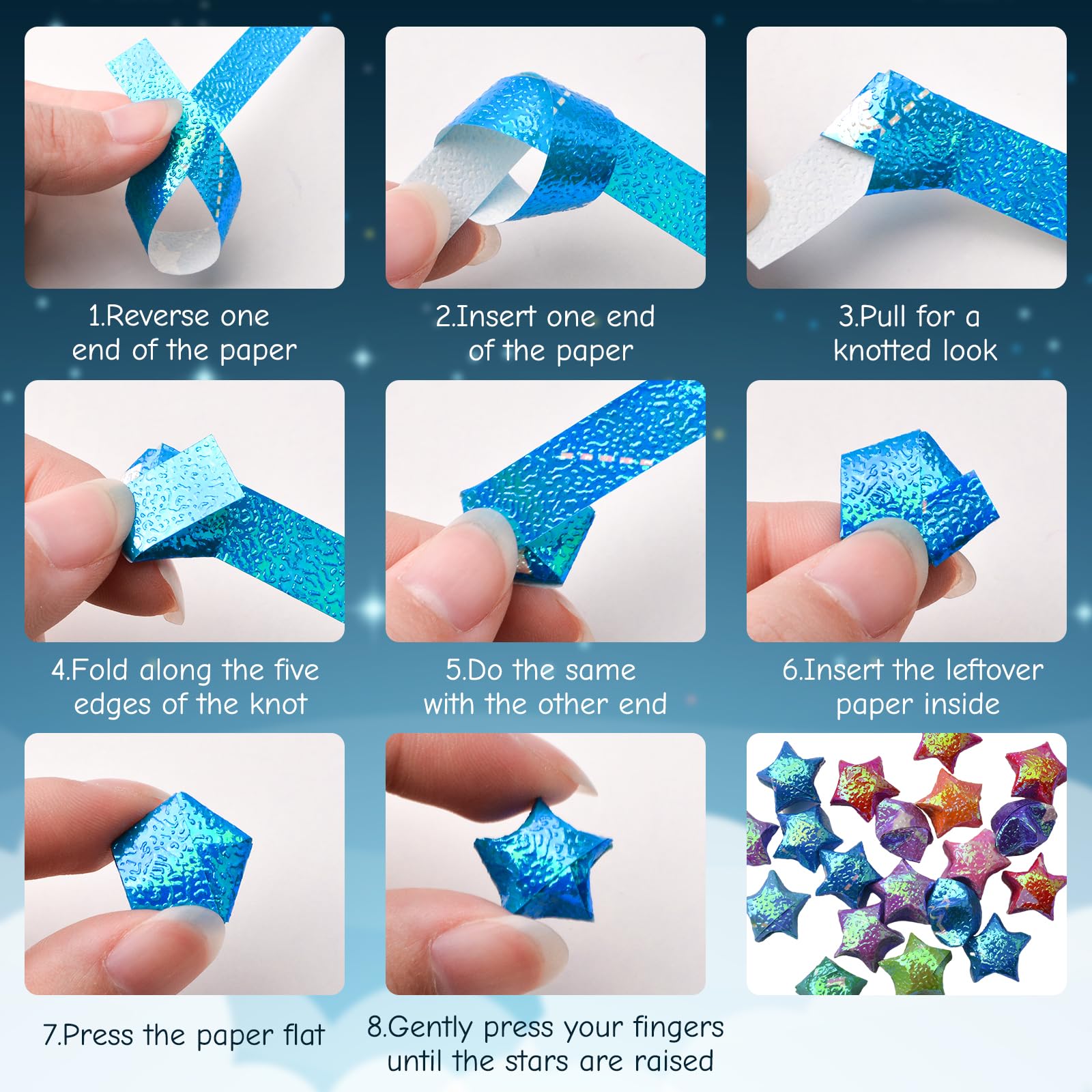10 fogli di carta glitterata A4 oro e argento | Leroy Merlin
