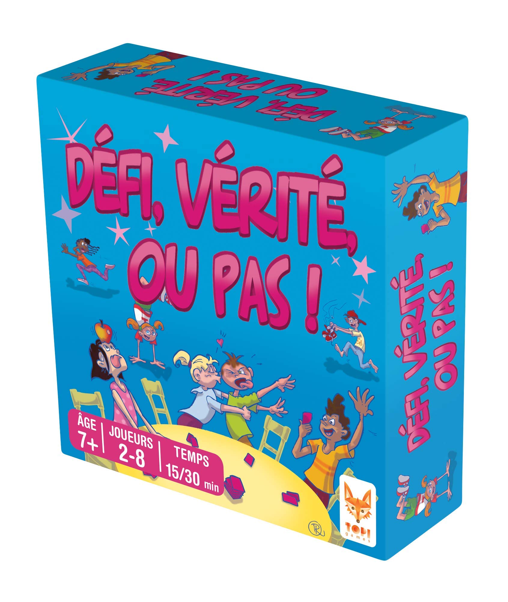 Topi Games - Défi, Vérité ou Pas ! - Le Nouveau Jeu Action Vérité ! - DVOP-​MI-​759001