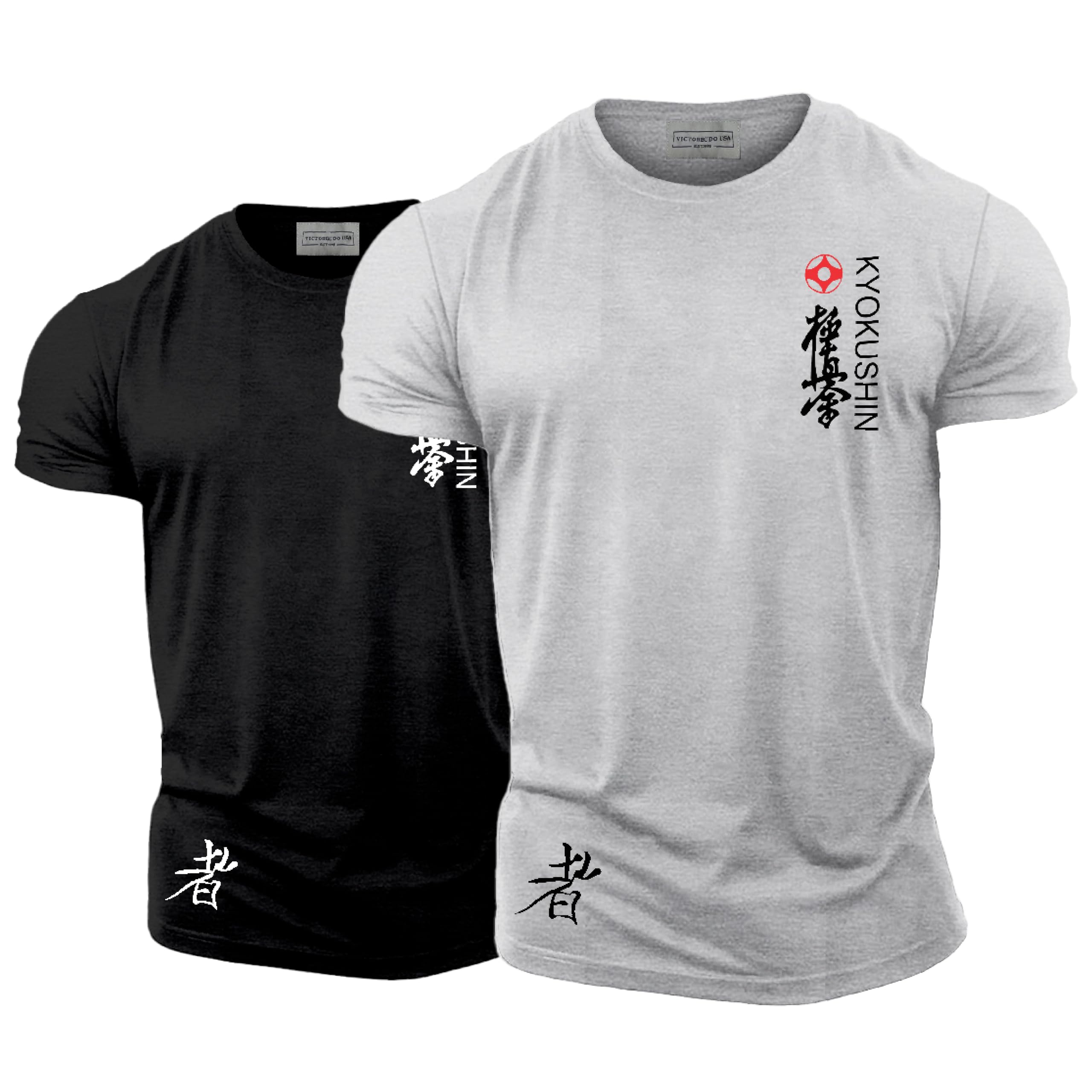 Victorbudo USA T-Shirt Kyokushin Warrior Logo Round Neck Half Sleeves T-Shirt (S-3XL)