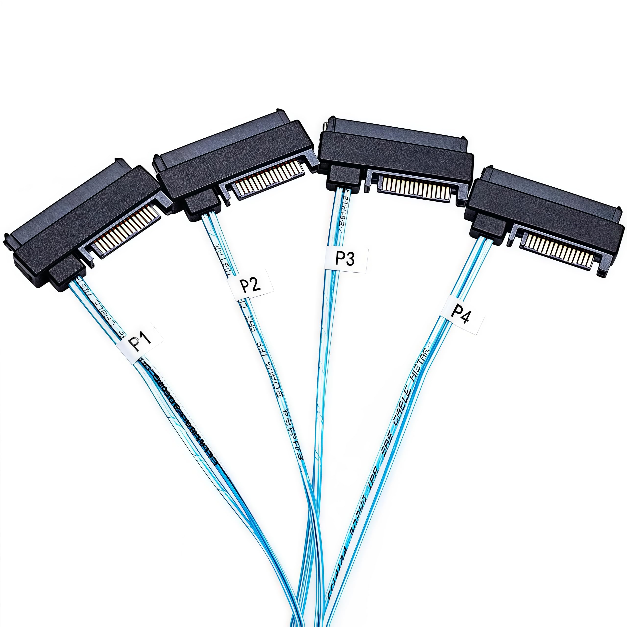 Amazon.com: LANPAN SFF-8643 to 4X SFF-8482 SAS Forward Breakout