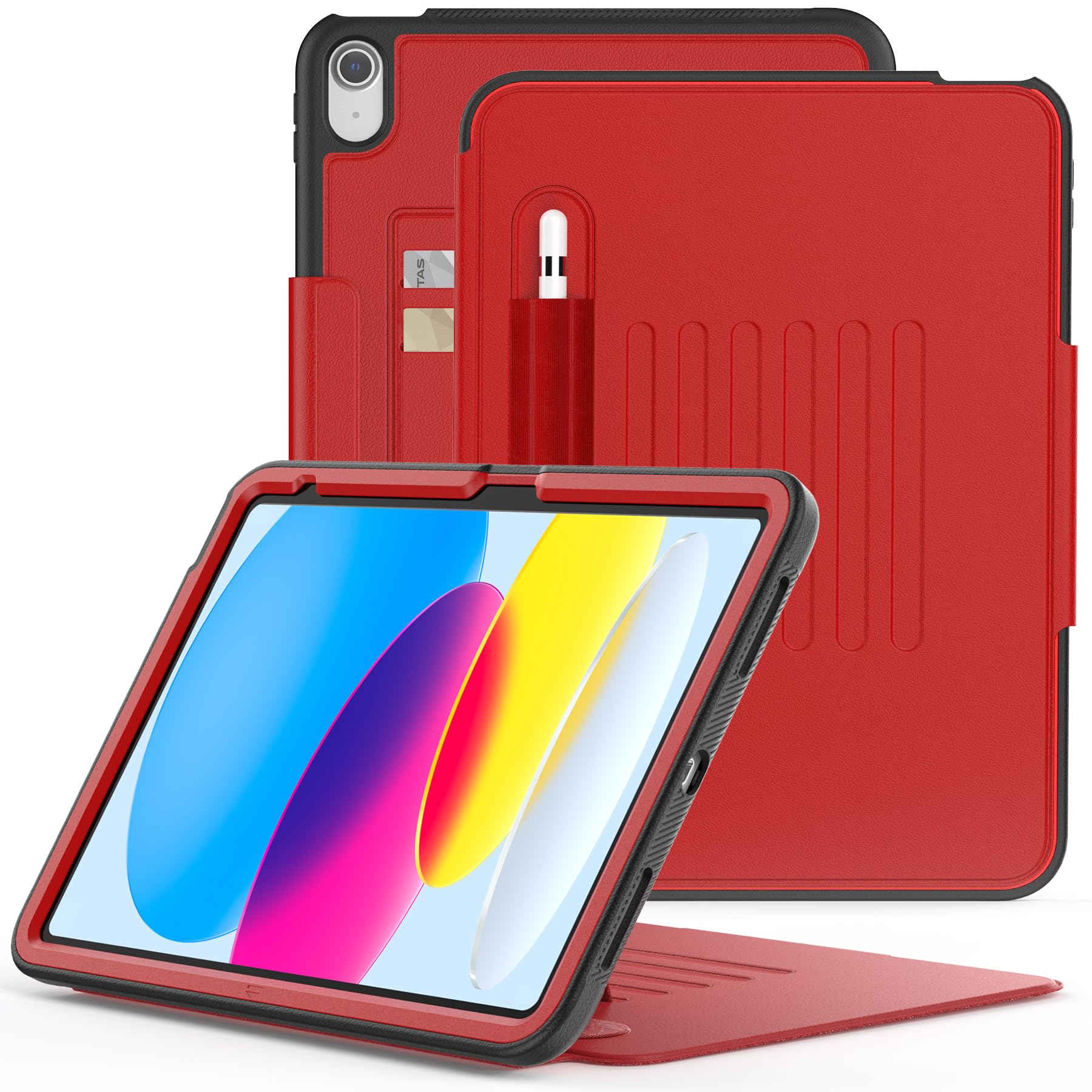 DUNNO Case for iPad (A16) 11th Generation 11-Inch 2025/iPad 10th Generation Case 10.9-Inch 2022, Shockproof Magnetic Multi-Angles Stand Cover with