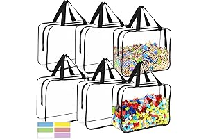 6 Packs Toy Organizer Large Storage Bags