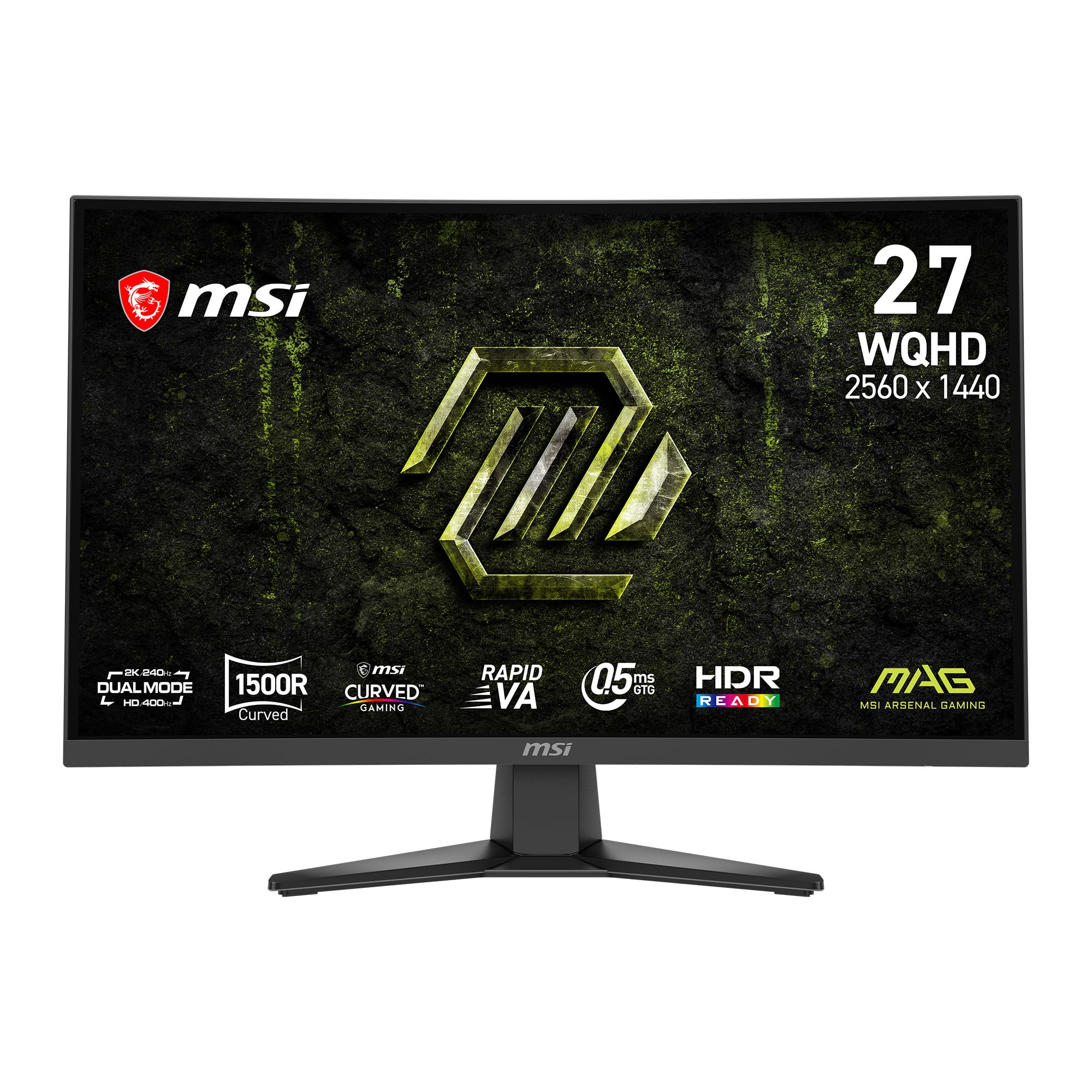 Amazon.com: msi MAG 275CQDF X24 27-inch 2560 x 1440 (QHD) Gaming