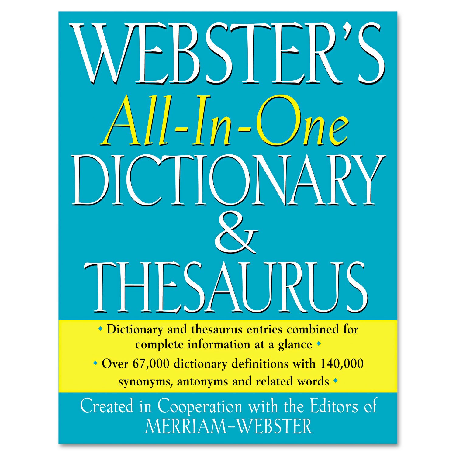 MERFSP0467 - Merriam Webster All-In-One Dictionary/Thesaurus