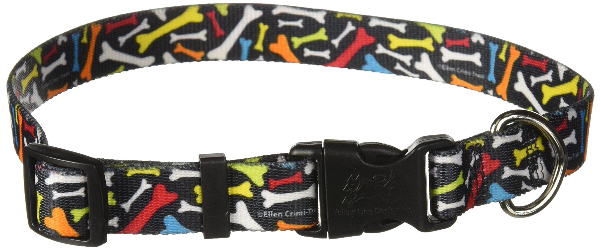 Yellow Dog Design Starfish Baby Dog Collar-Size X-Small-3/8 inch Wide and fits Neck Sizes 8 to 12 inches
