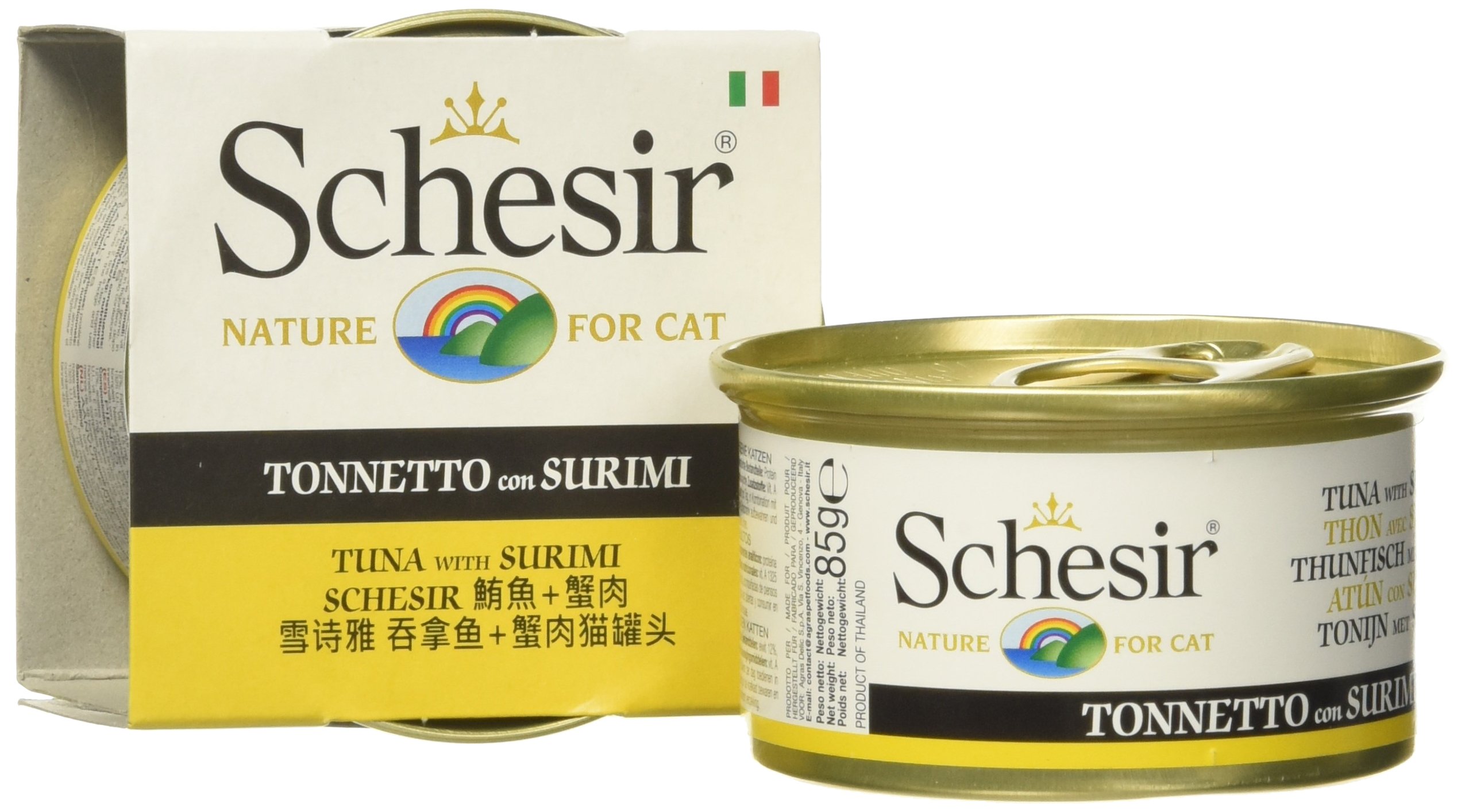 Schesir Gatún Jalea y surimi, 14 Unidades (14 x 85 g)