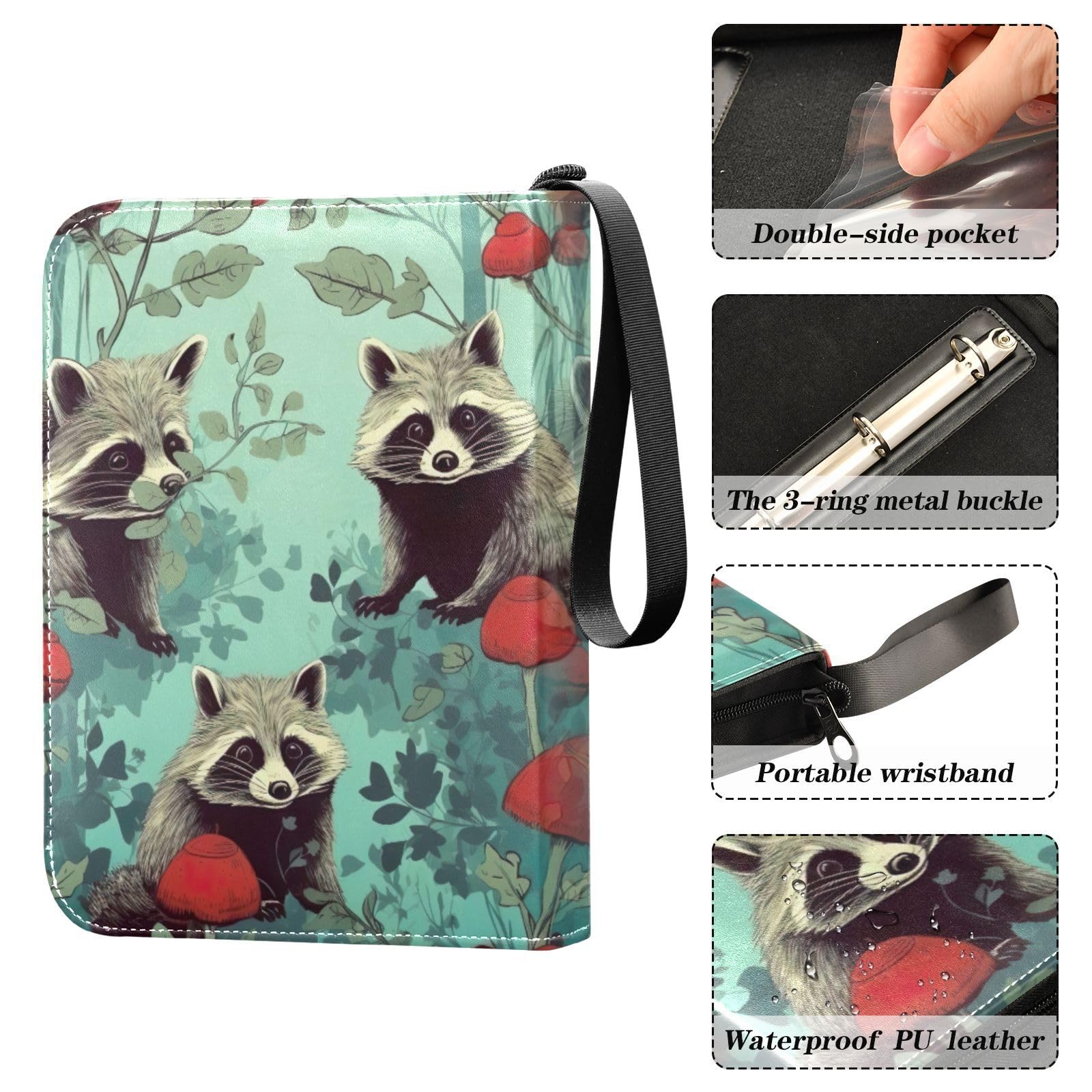 racoon card sleeves Kigai Binder Gamegenic Marvel Champions The Card