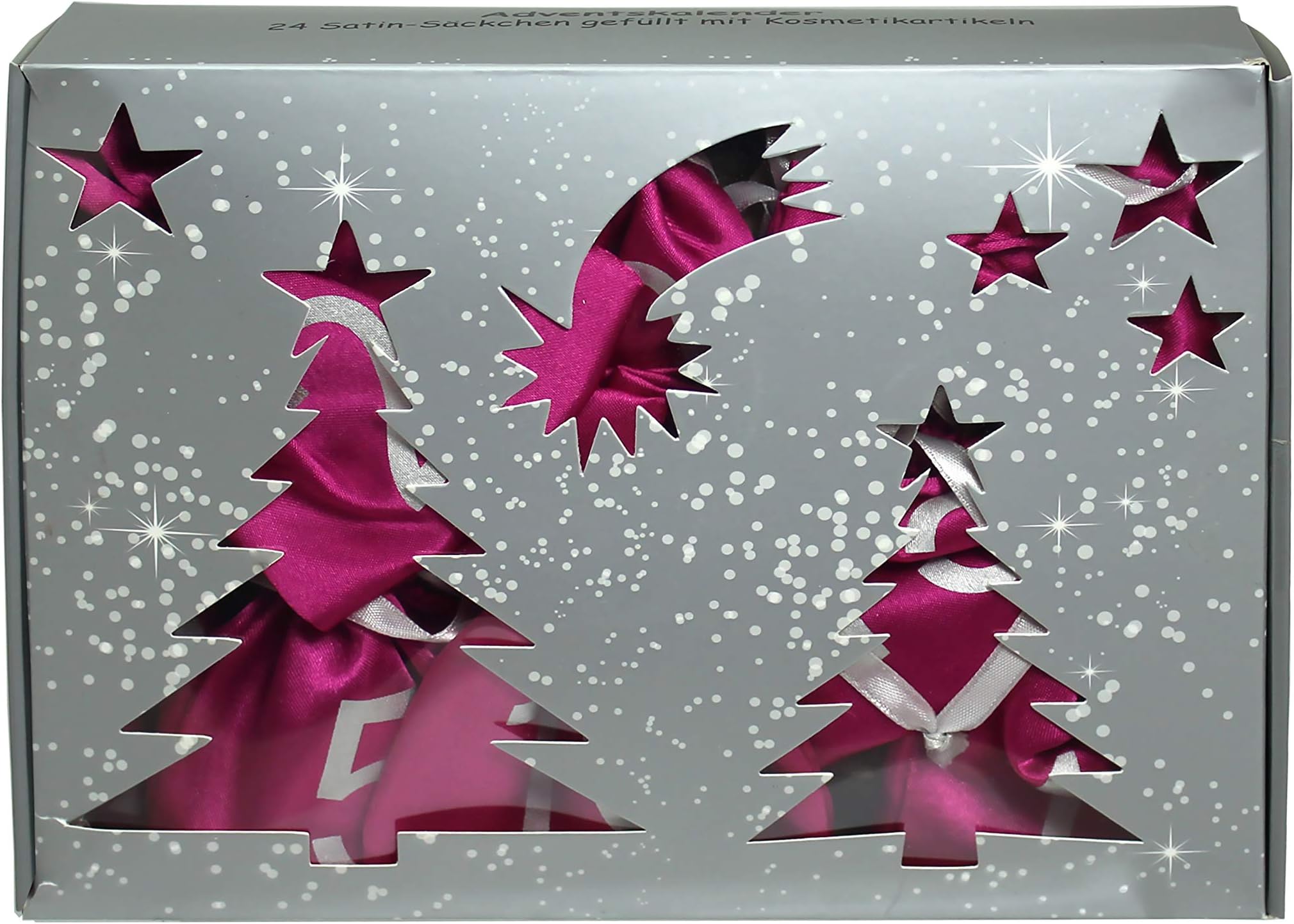 Advent Calendar – Pink Satin Bags