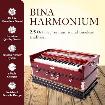 Bina Harmonium BINA Tarang Professional Harmonium