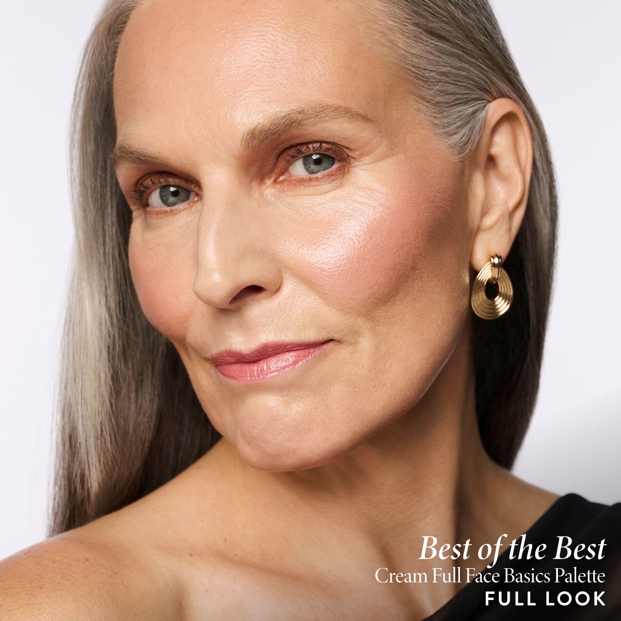 LAURA GELLER The Best of the Best Cream Full Face Palette | Palette all-in-one per viso, occhi e labbra | Trucco sfumabile e idratante realizzato per pelli mature